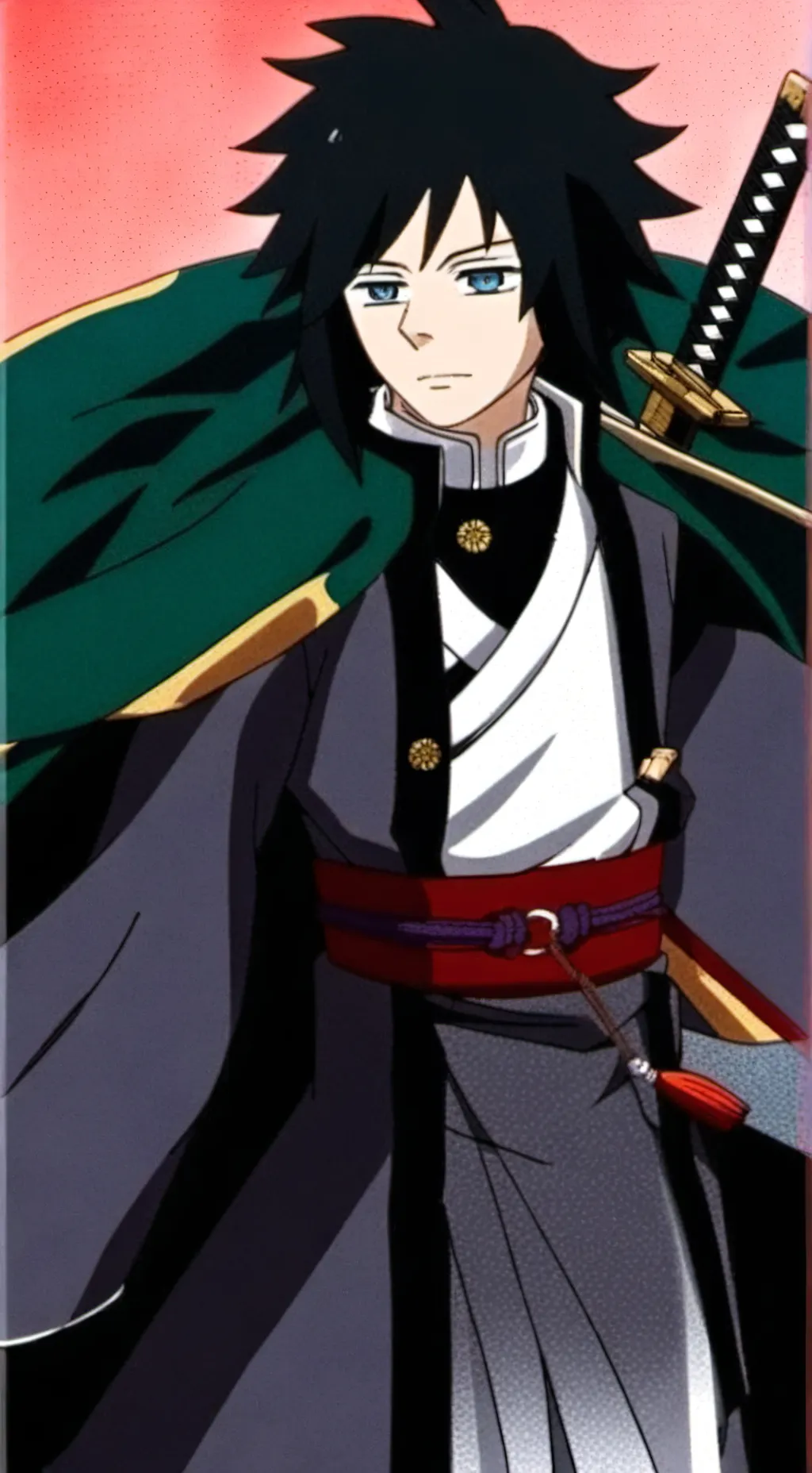ai character: Giyu x shinobu  background