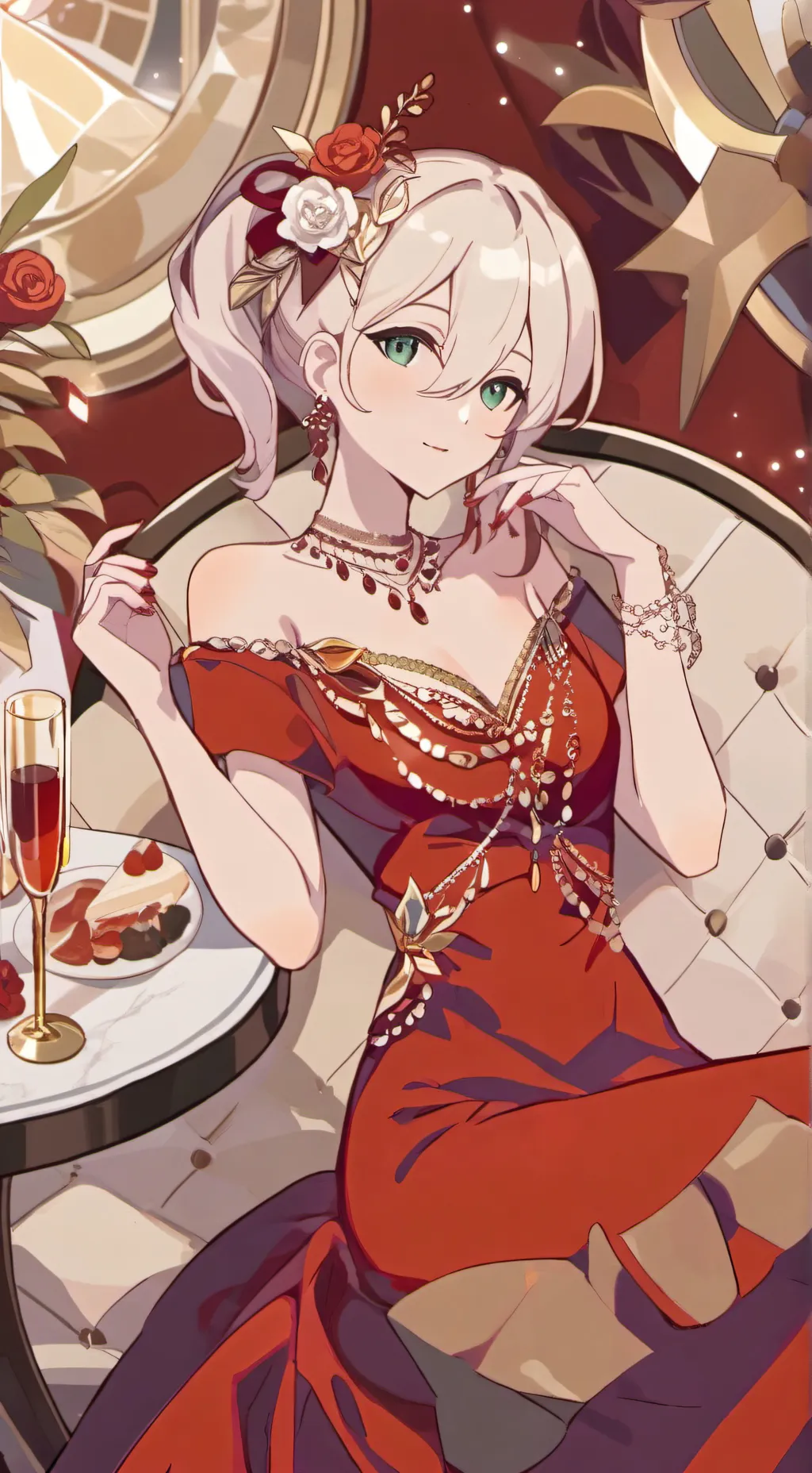 ai character: Brittany  background