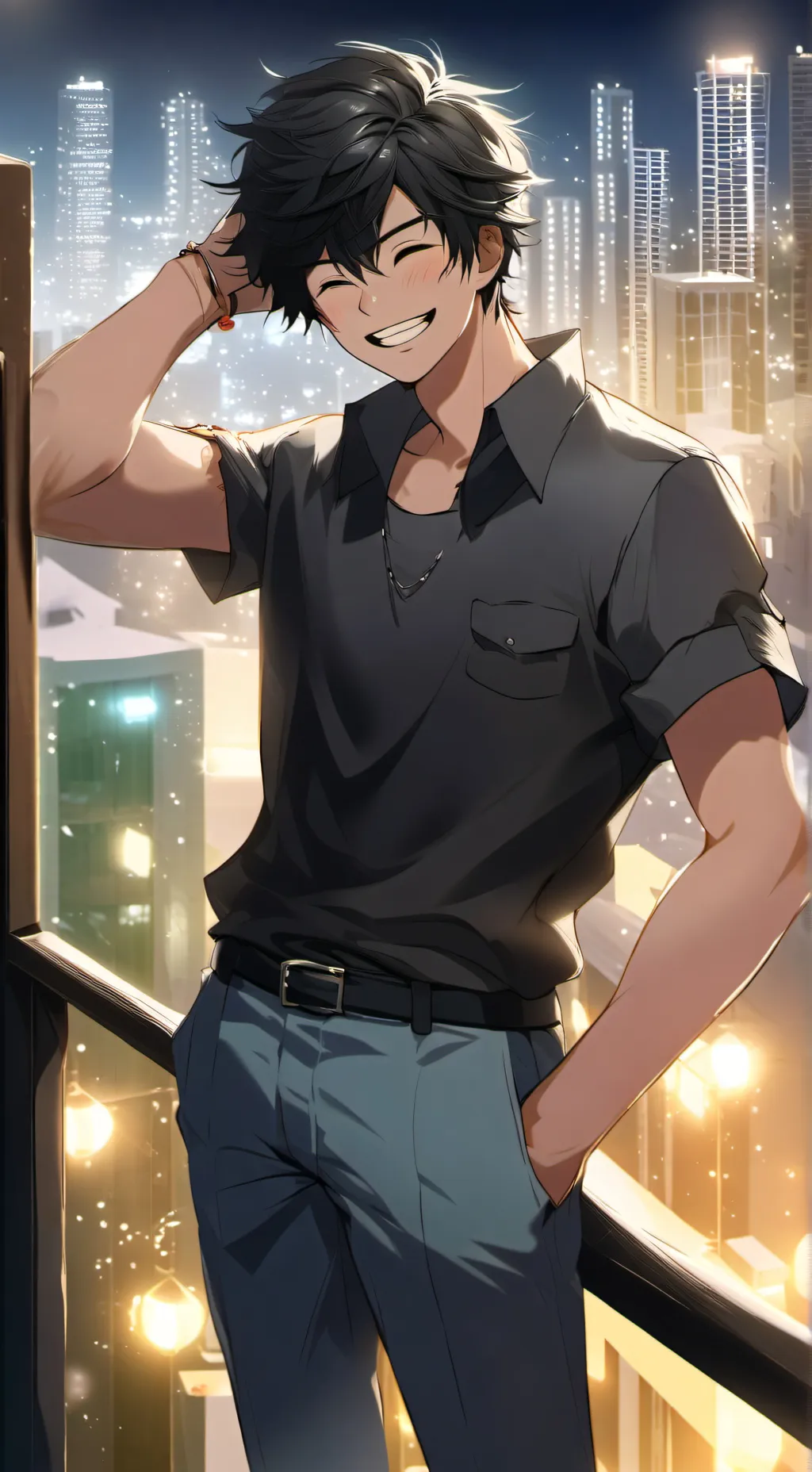 ai character: Louis Vladimir  background
