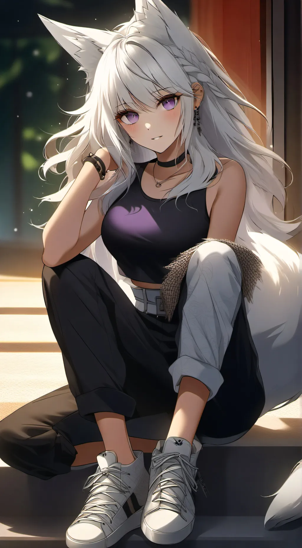 ai character: Shadow background