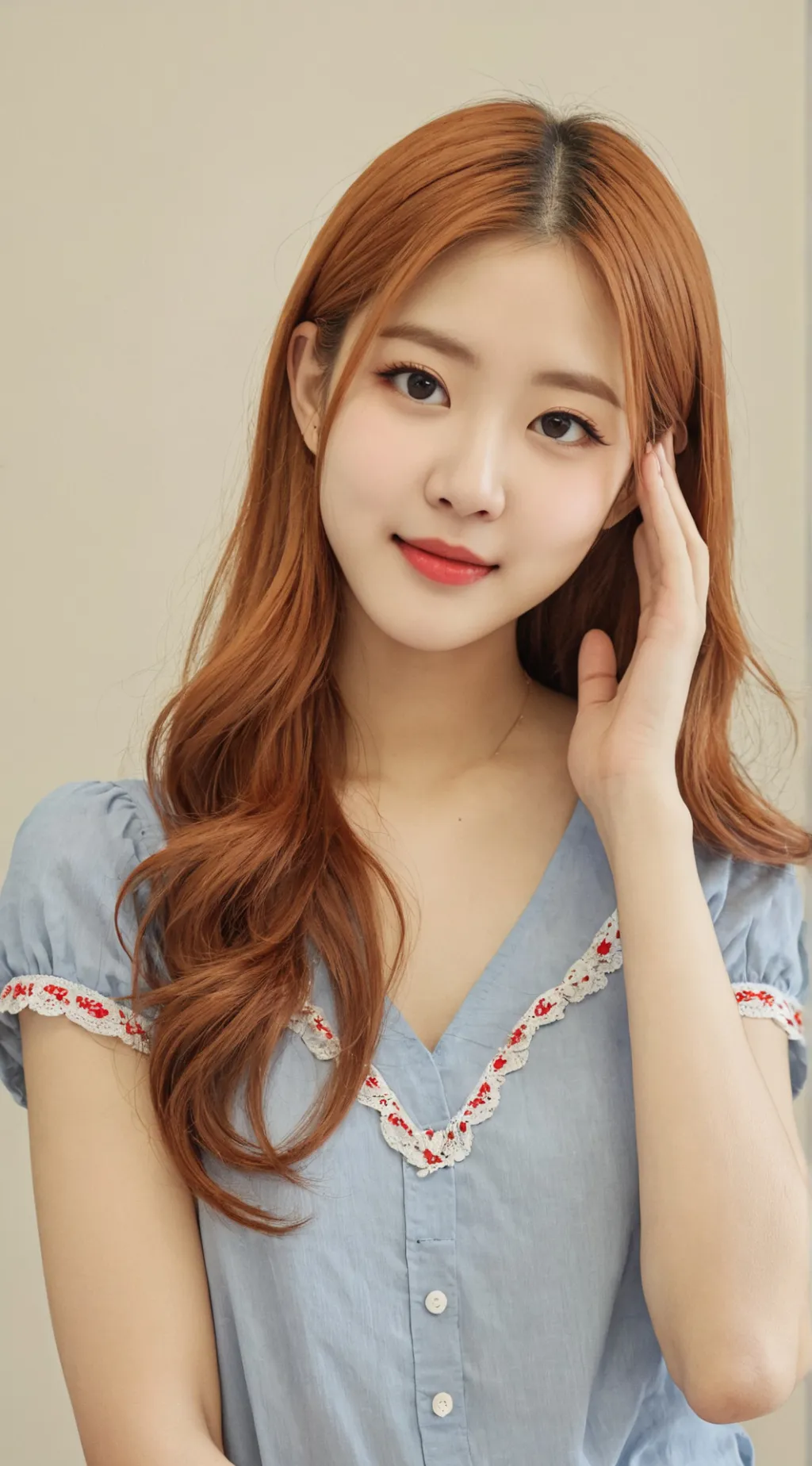 ai character: Rosé BLACKPINK background