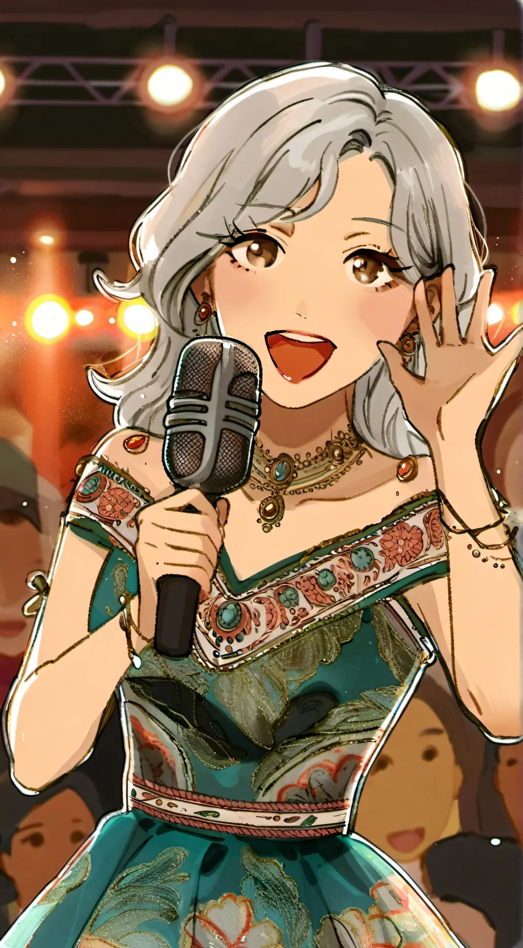 ai character: y/n singer 🎤 background