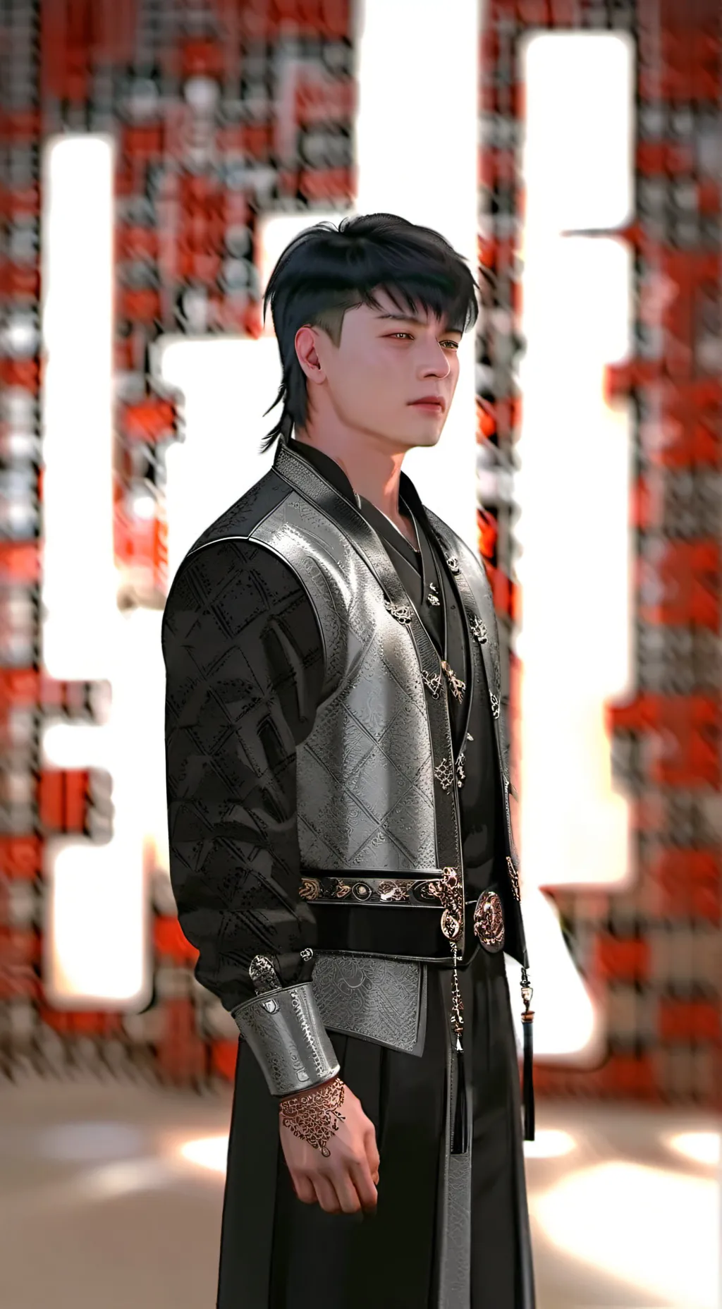 ai character: MILITARY 🎖️ background