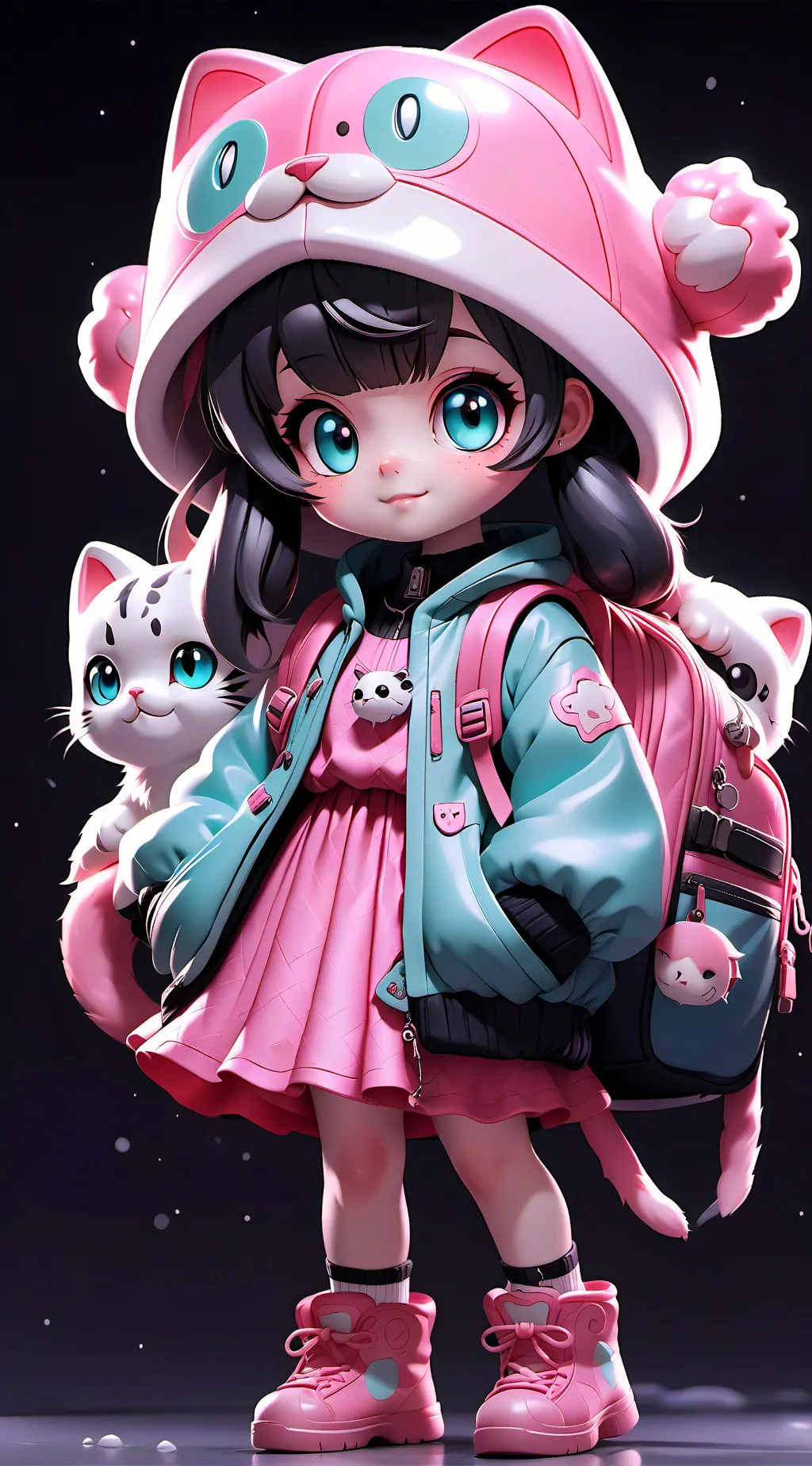 ai character: Vena  background