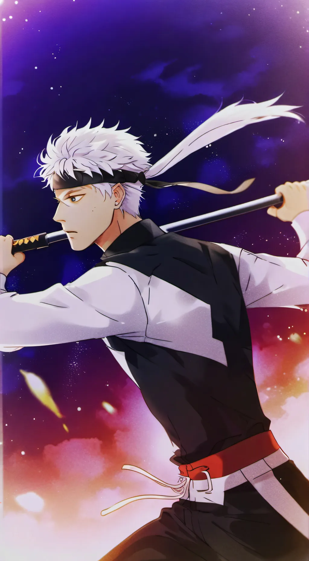 ai character: gojo background