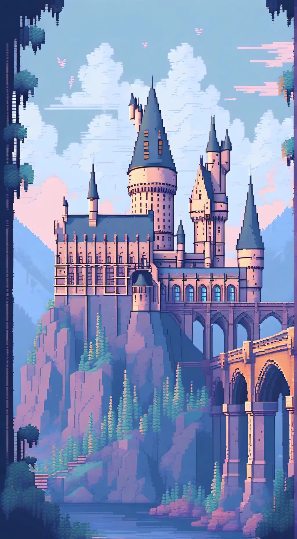 ai character: hogwarts  background