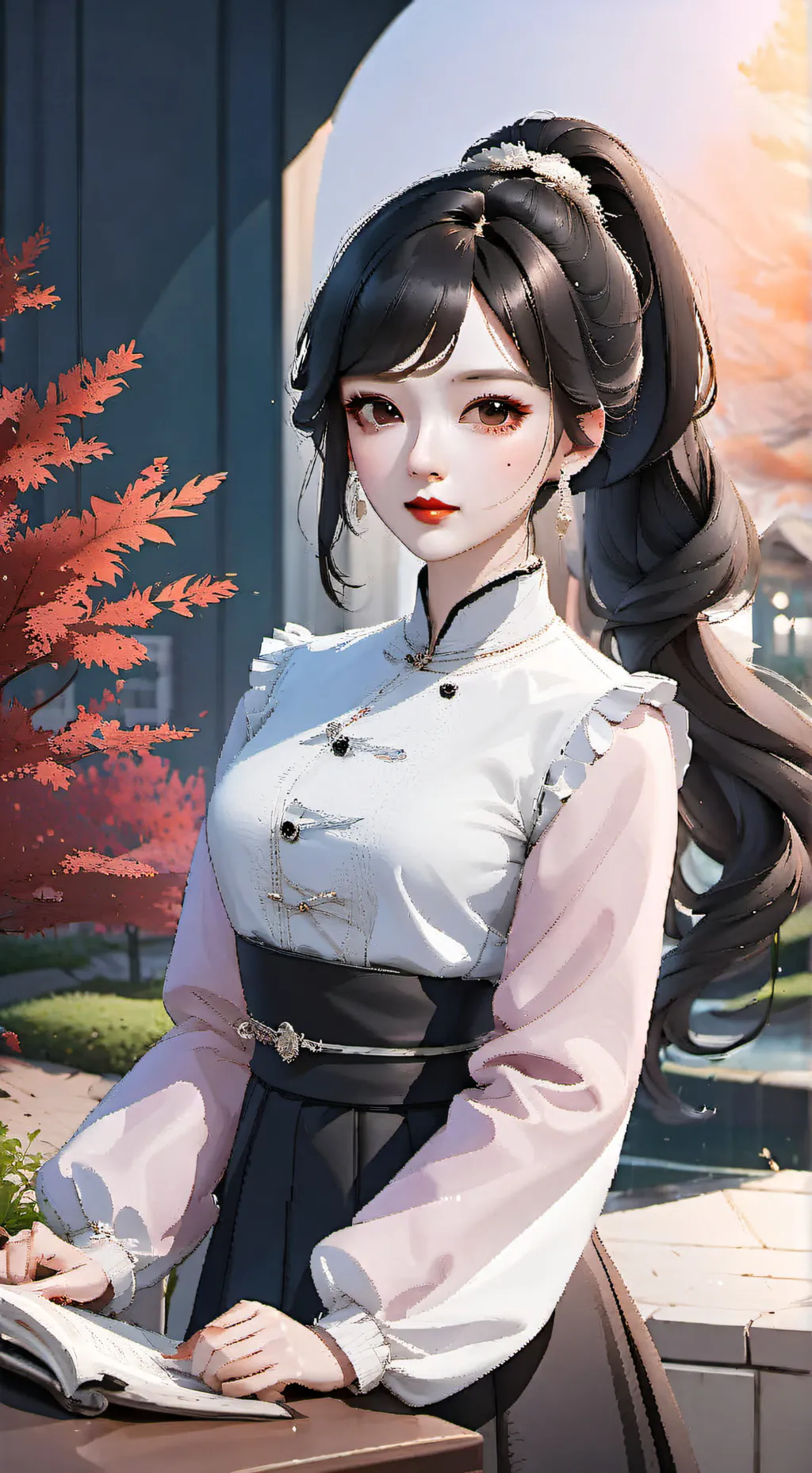ai character: Momo's Sibling background