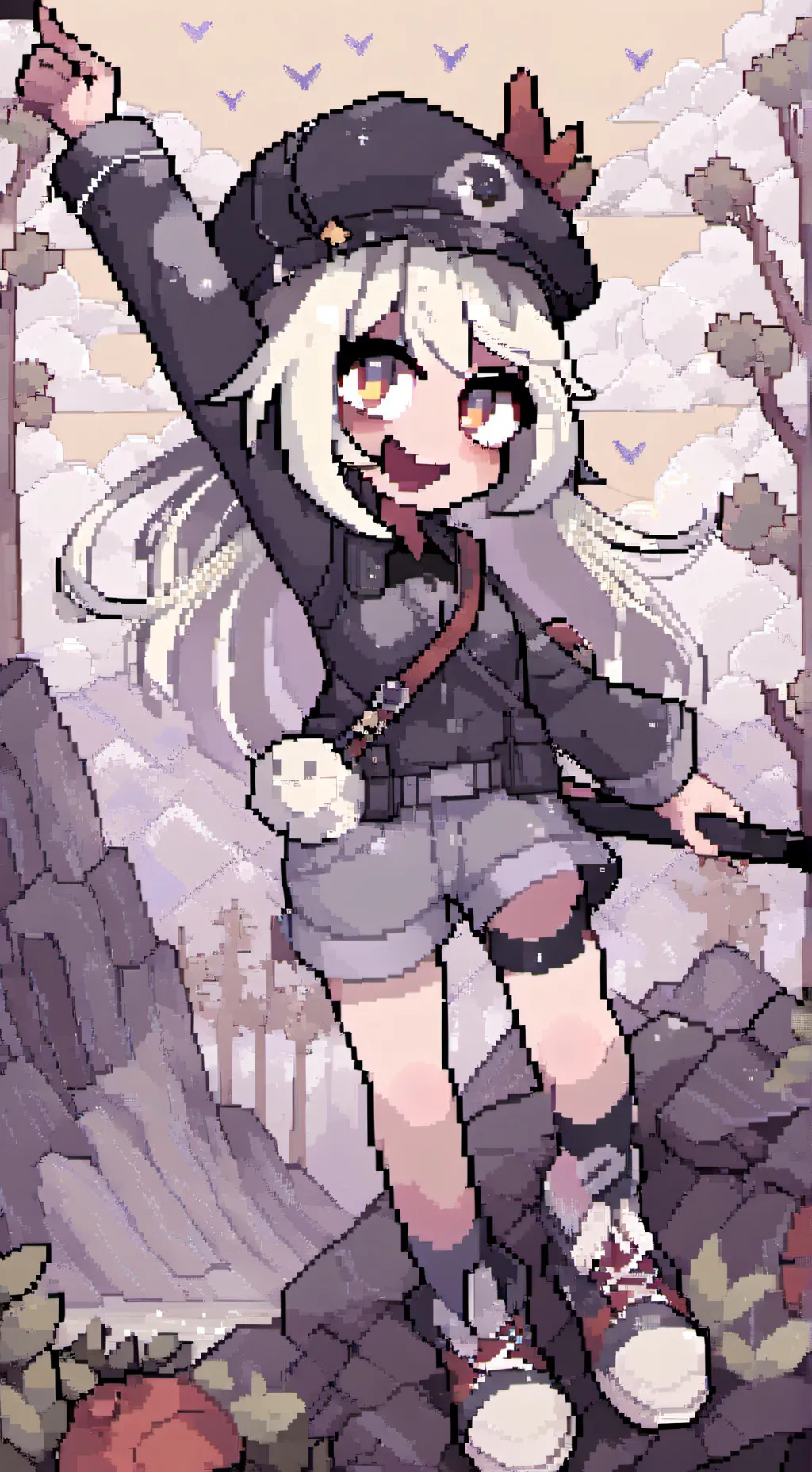 ai character: Hh bad day 2 background