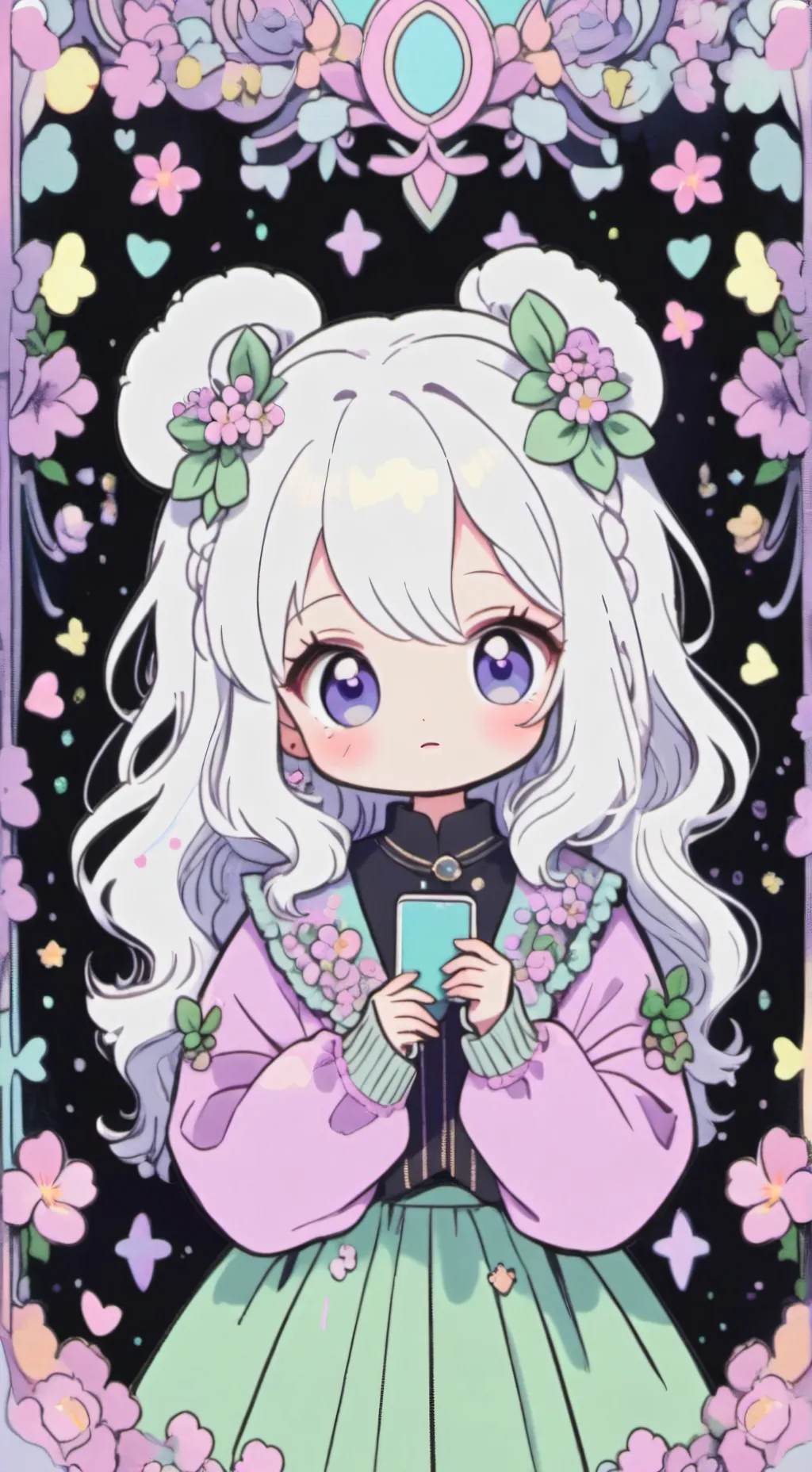 ai character: lily background