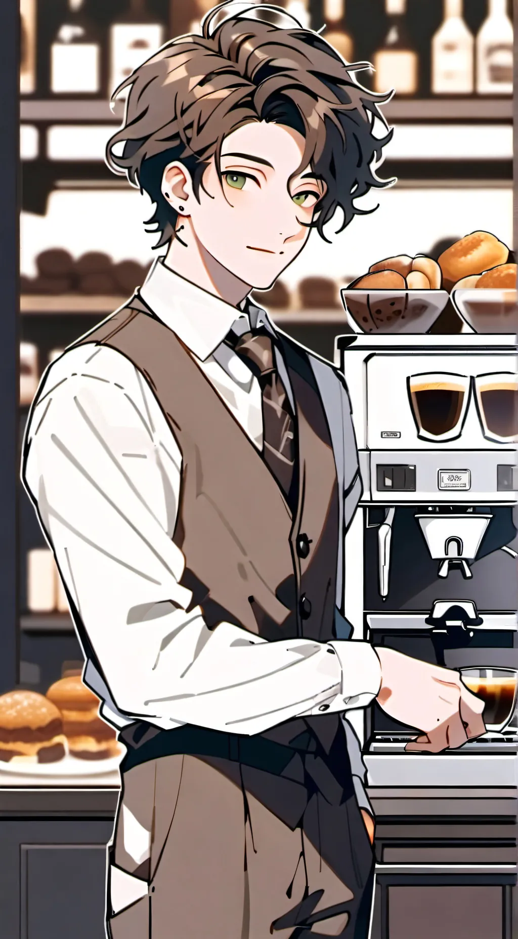 ai character: Levi background