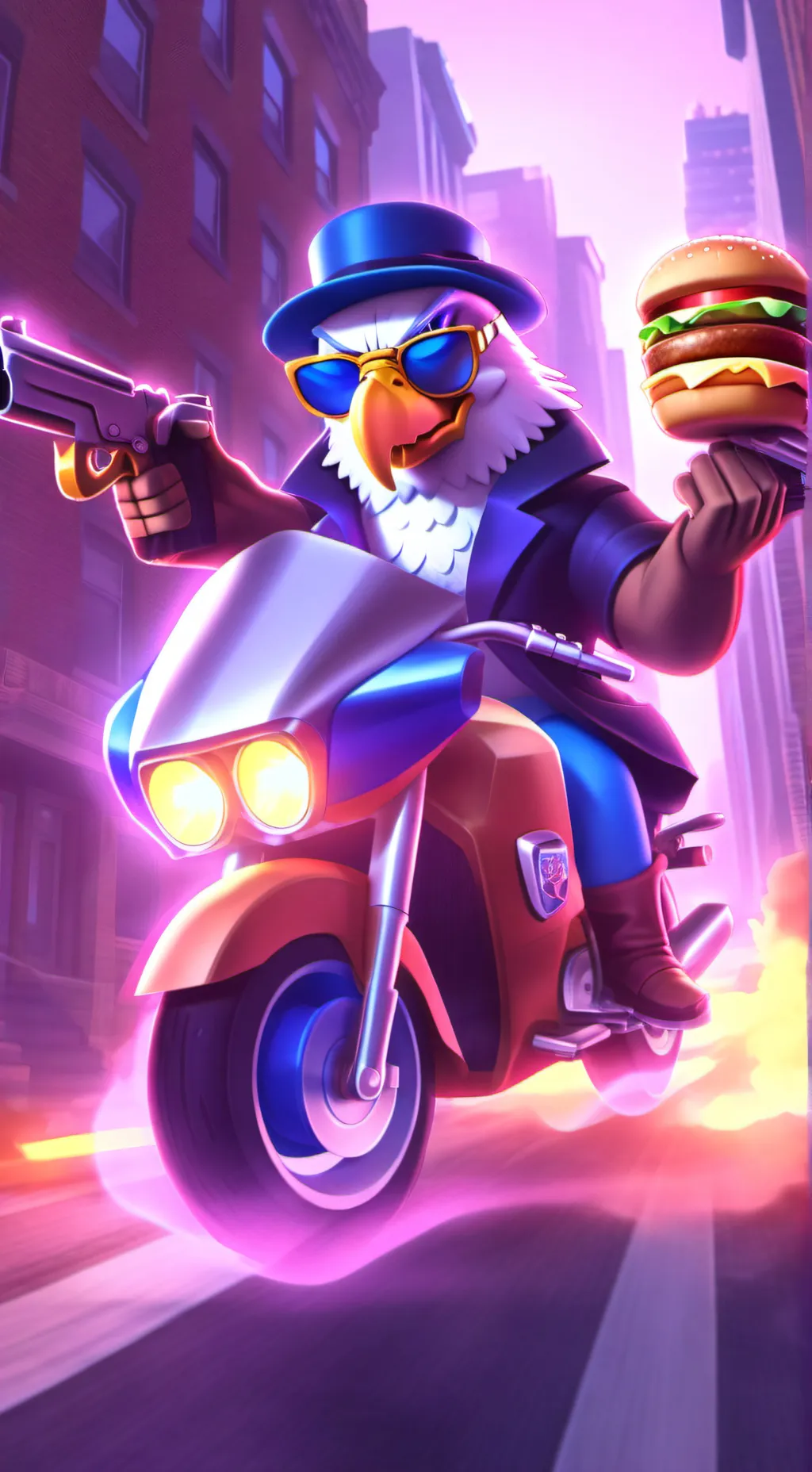 ai character: America background