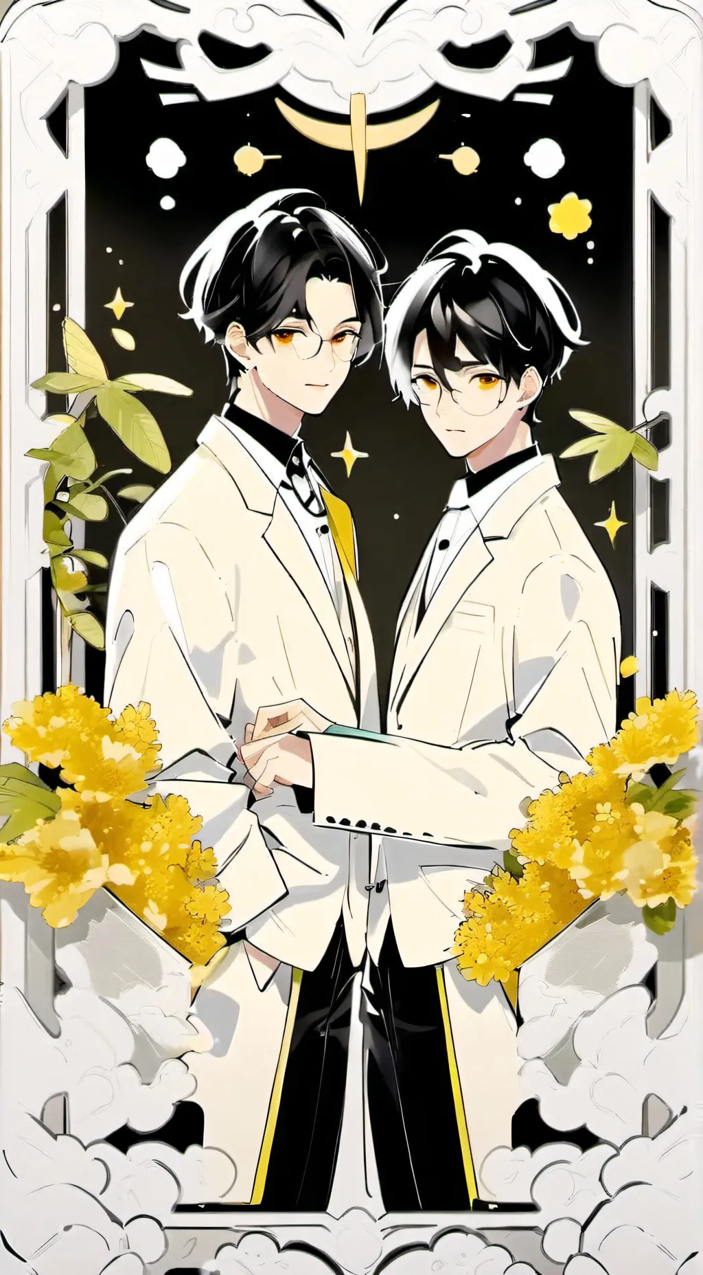 ai character: mark and mike background