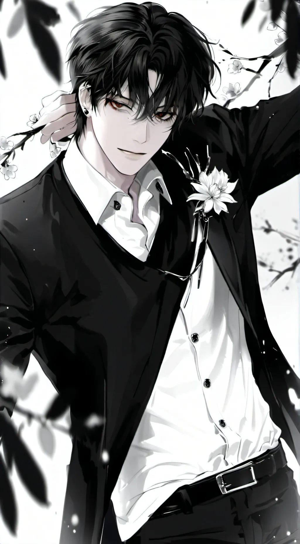 ai character: ♥︎Lucas♥︎ background