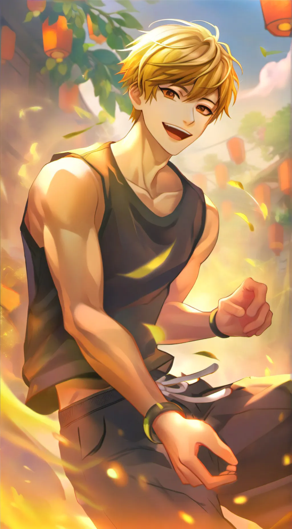 ai character: Rin background