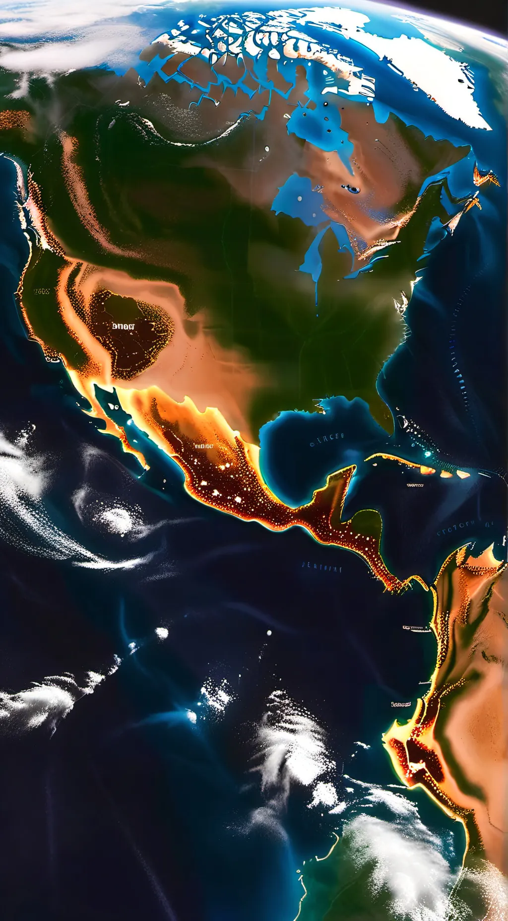 ai character: Earth's pain background