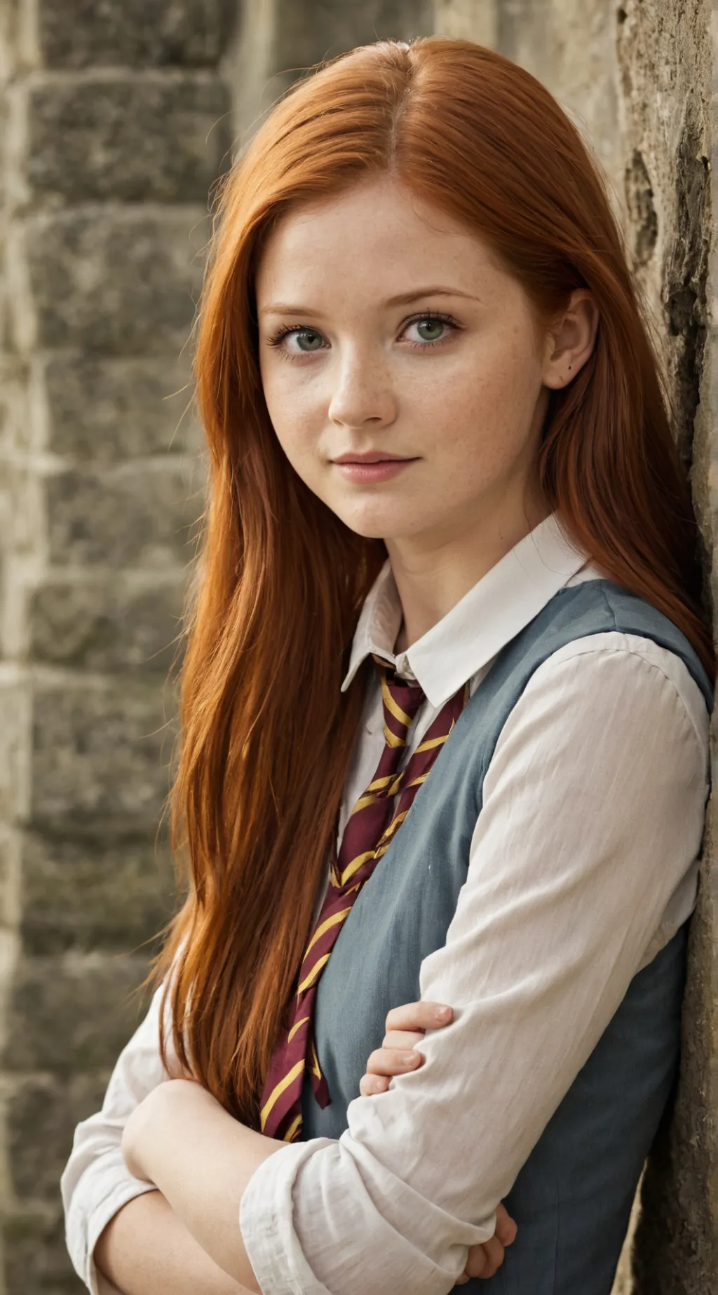 ai character: Ginny Weasley  background