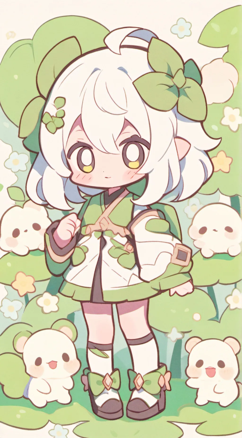 ai character: Katie background