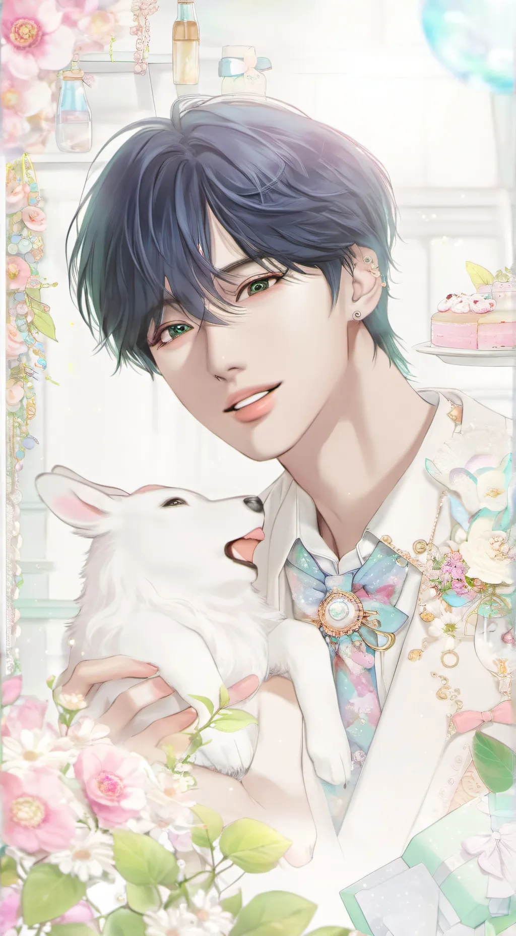 ai character: you went crazy background