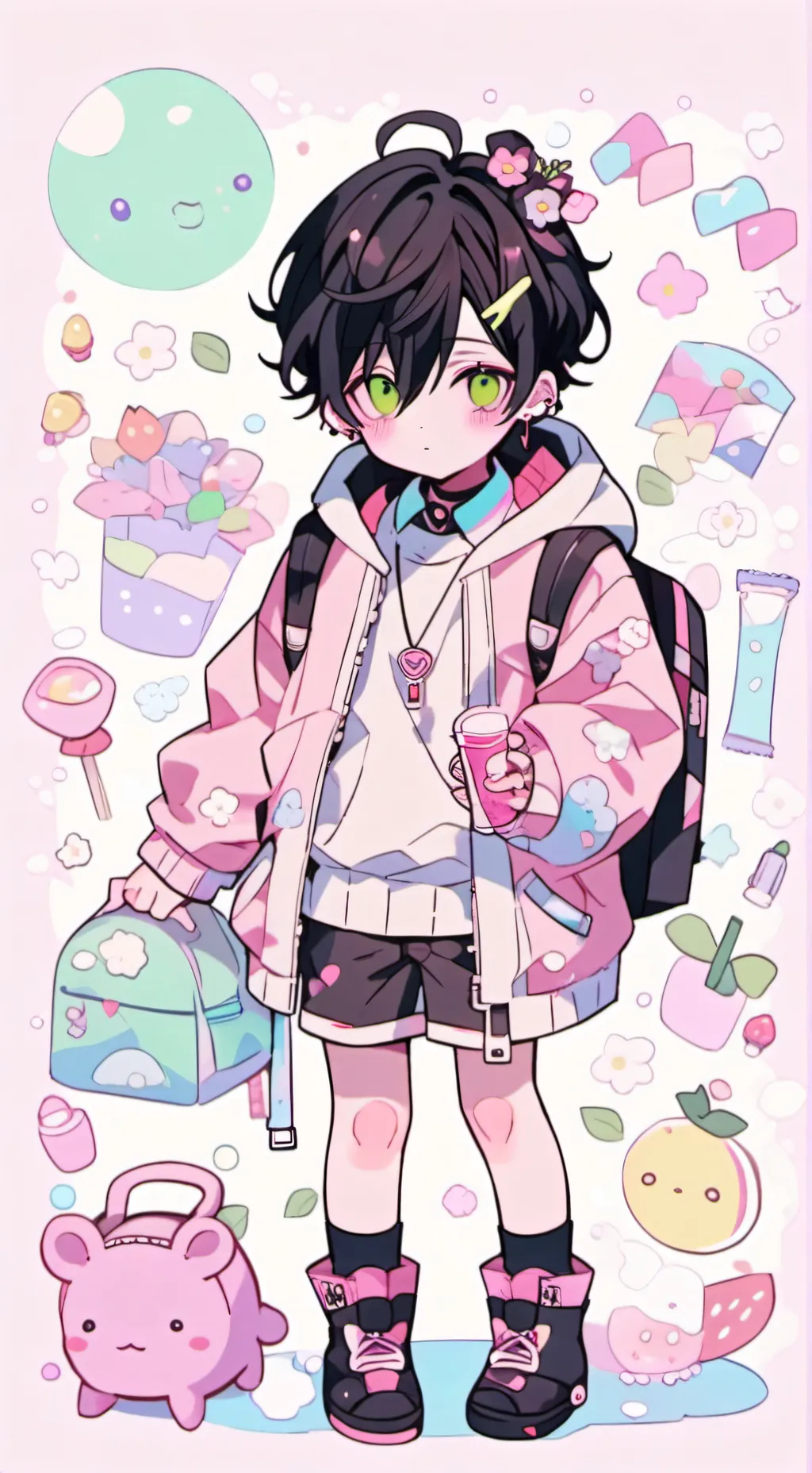 ai character: 🌸~Maicol~🌸 background