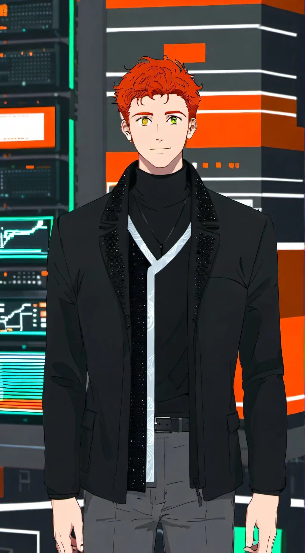 ai character: Noctis Shadowfur background