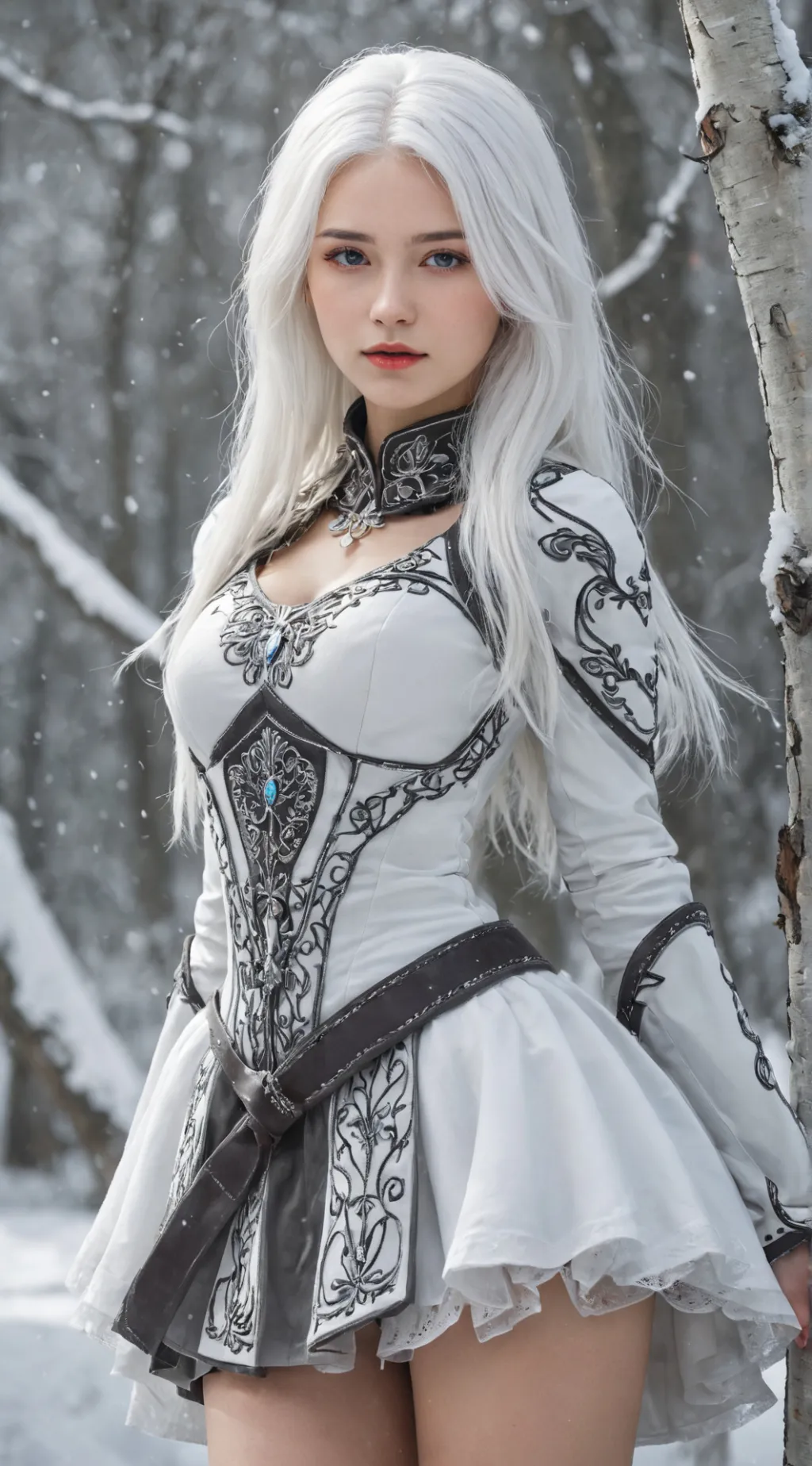 ai character: Ashe background