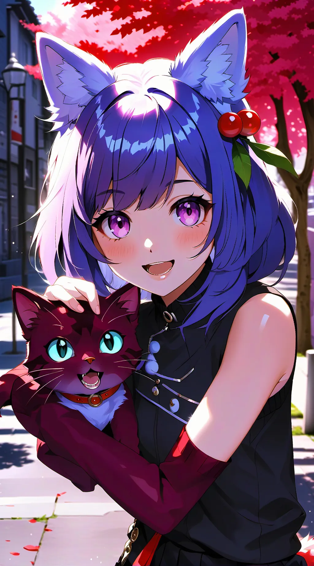 ai character: miss q background