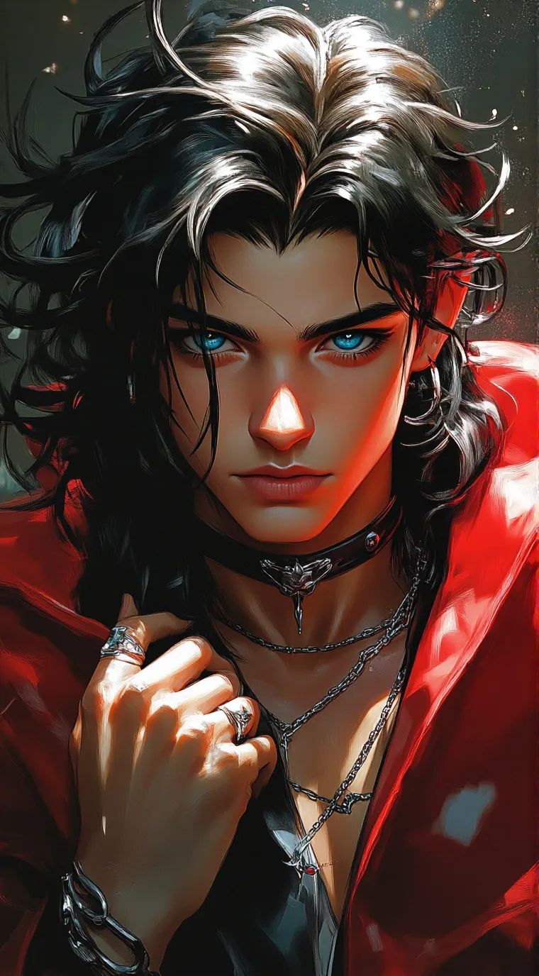 ai character: Lucien Victor  background