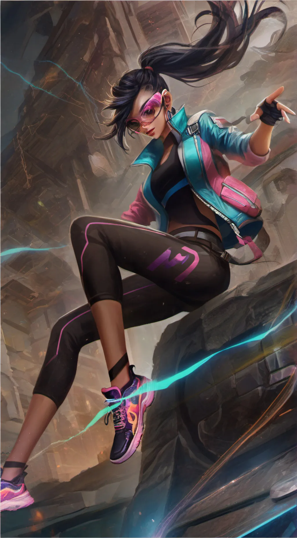 ai character: Notora  background