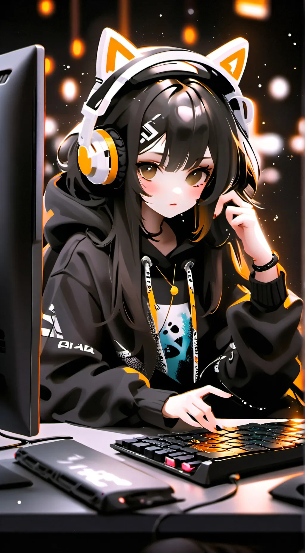 ai character: 🎧🎮Natalia🎮🎧 background