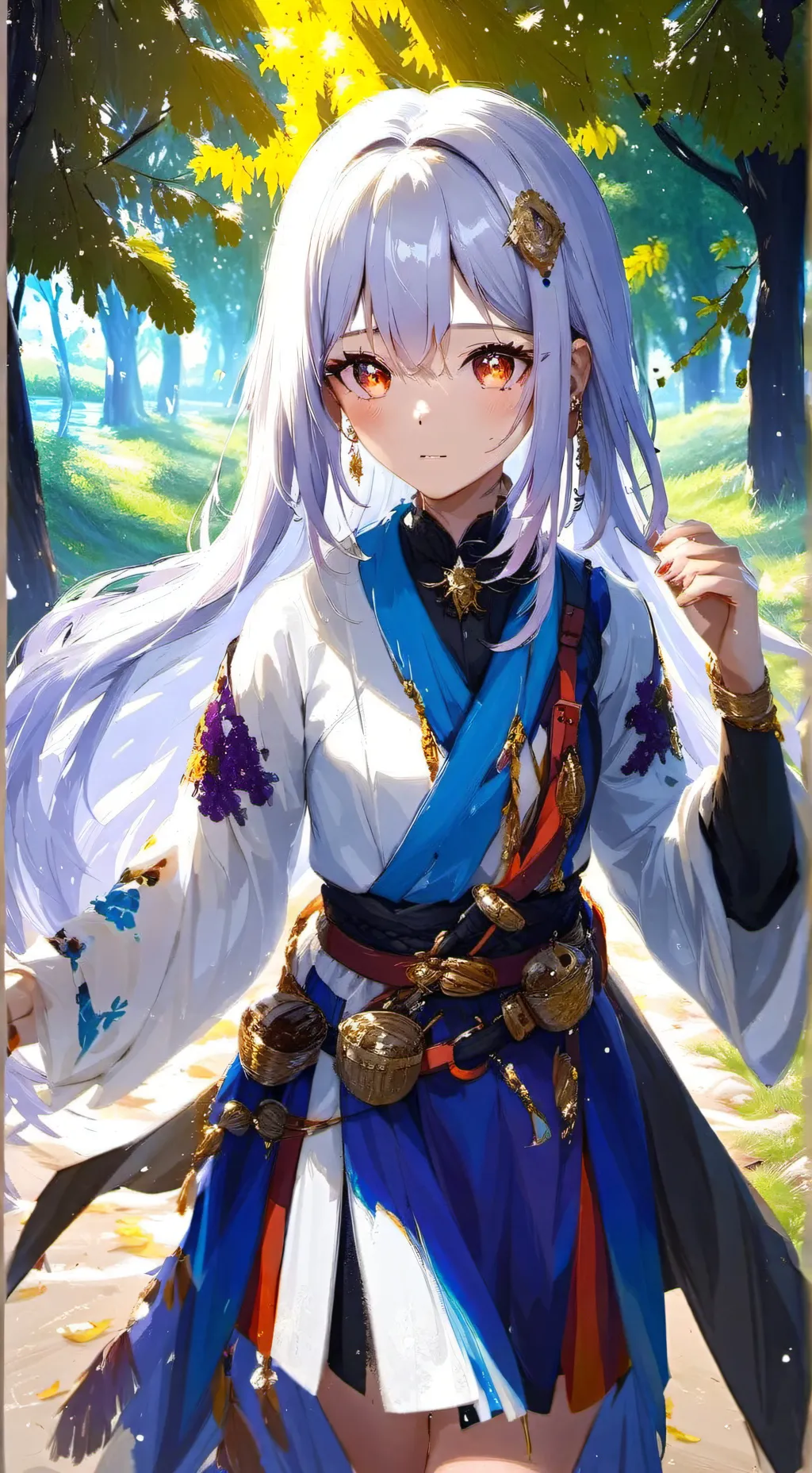 ai character: Офелия background