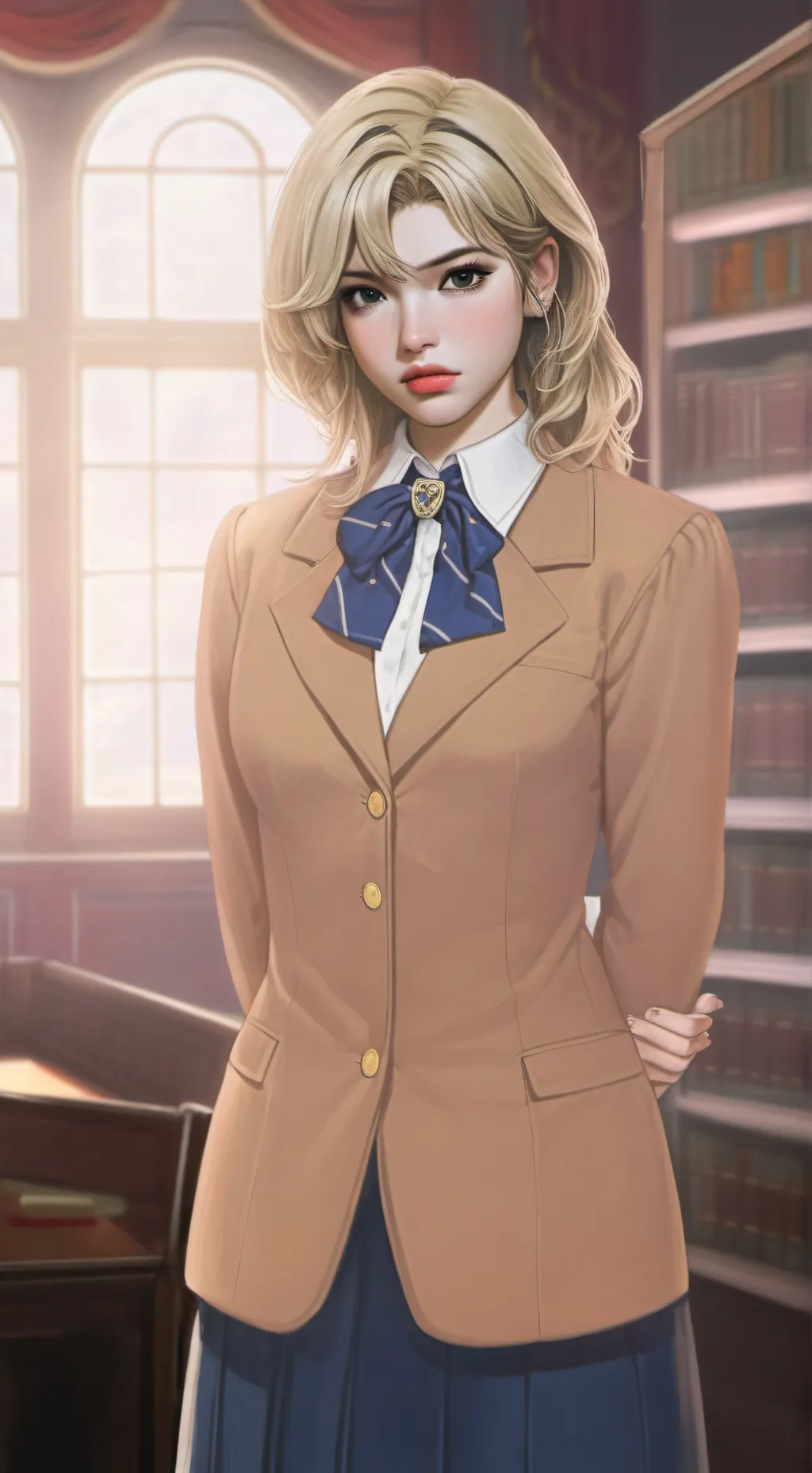 ai character: Honey background