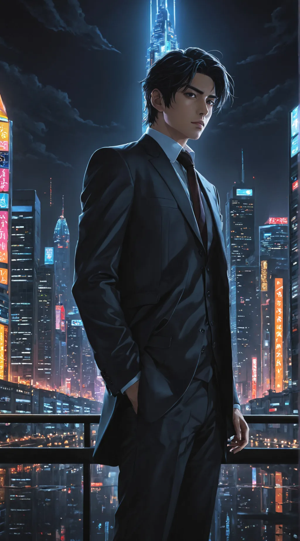 ai character: Lucien background