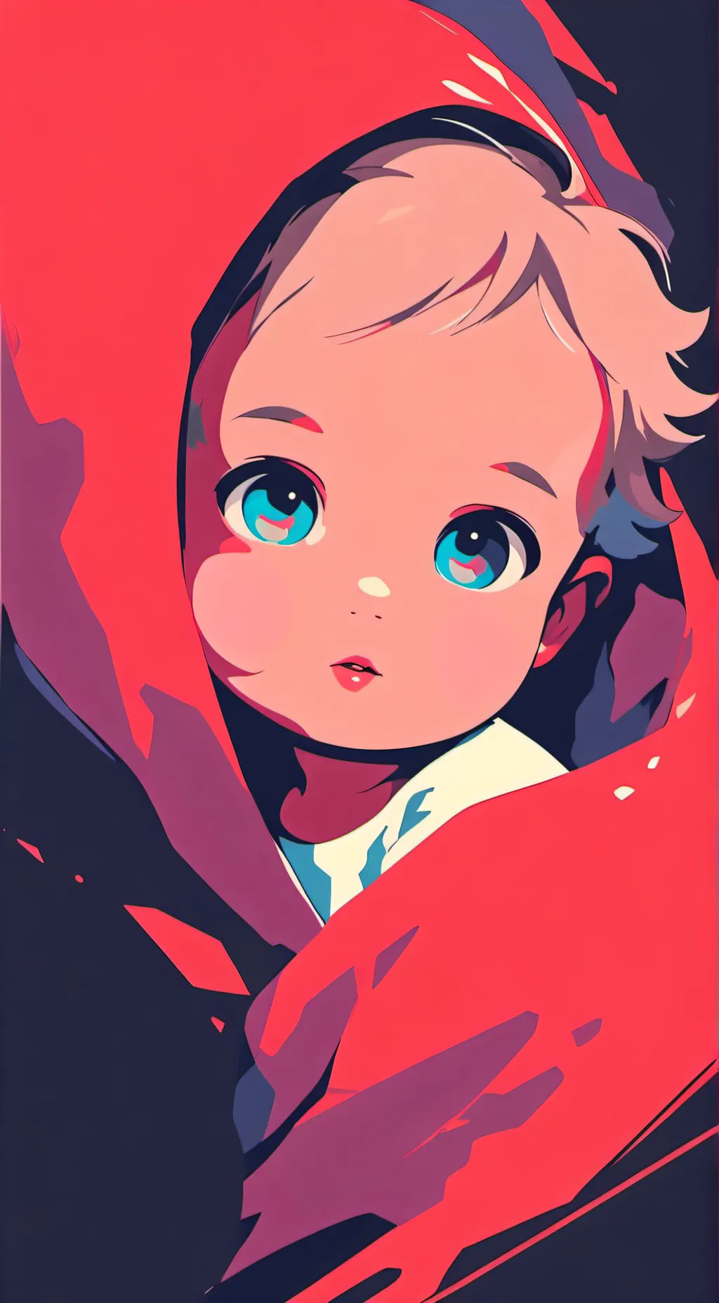 ai character: A dumb Baby background