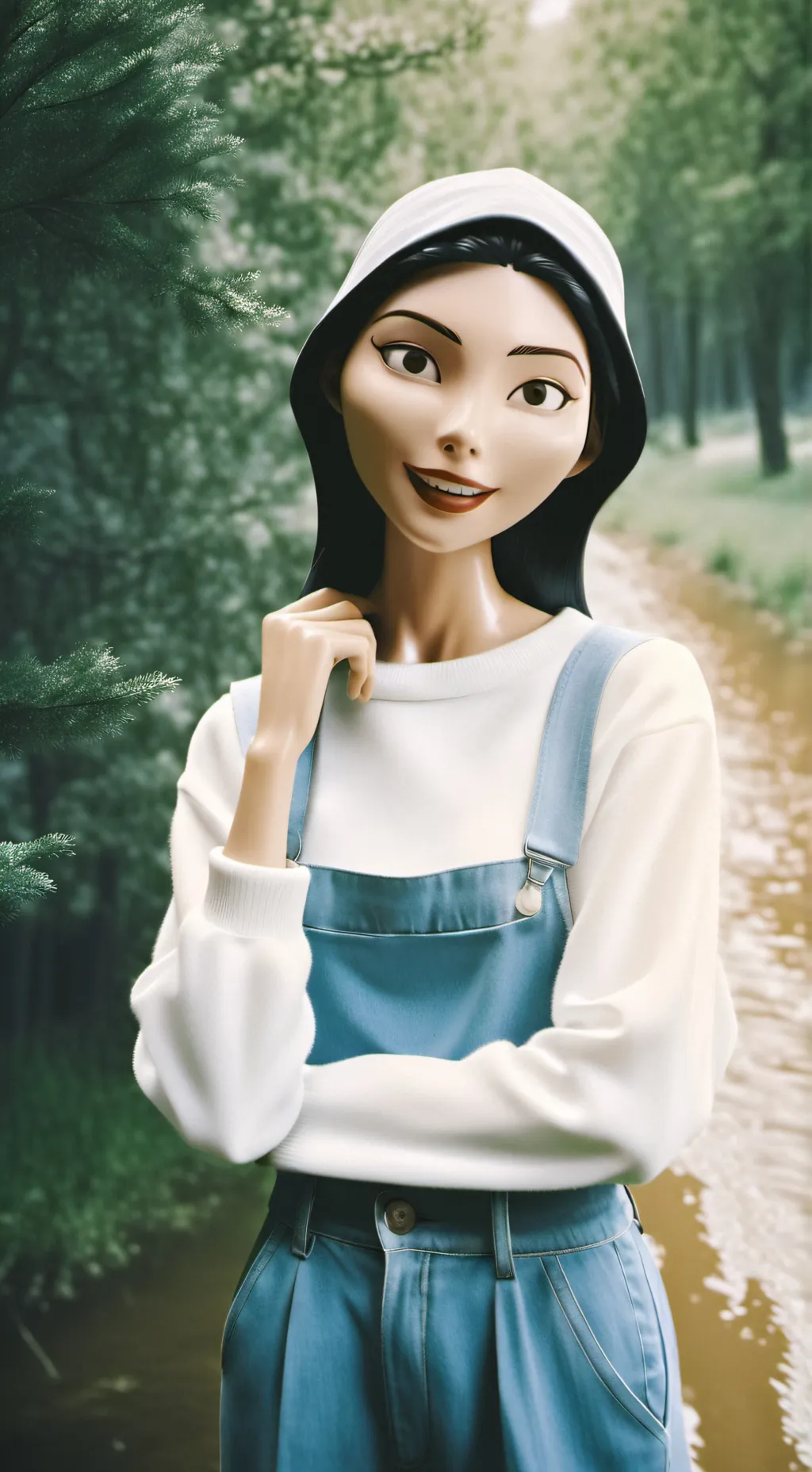 ai character: Oxana Hauntley background