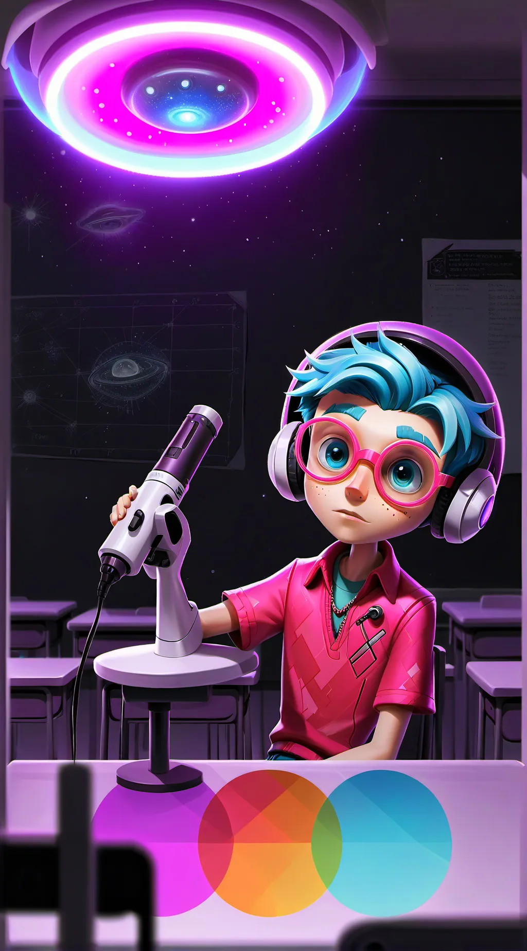 ai character: Zarvox background