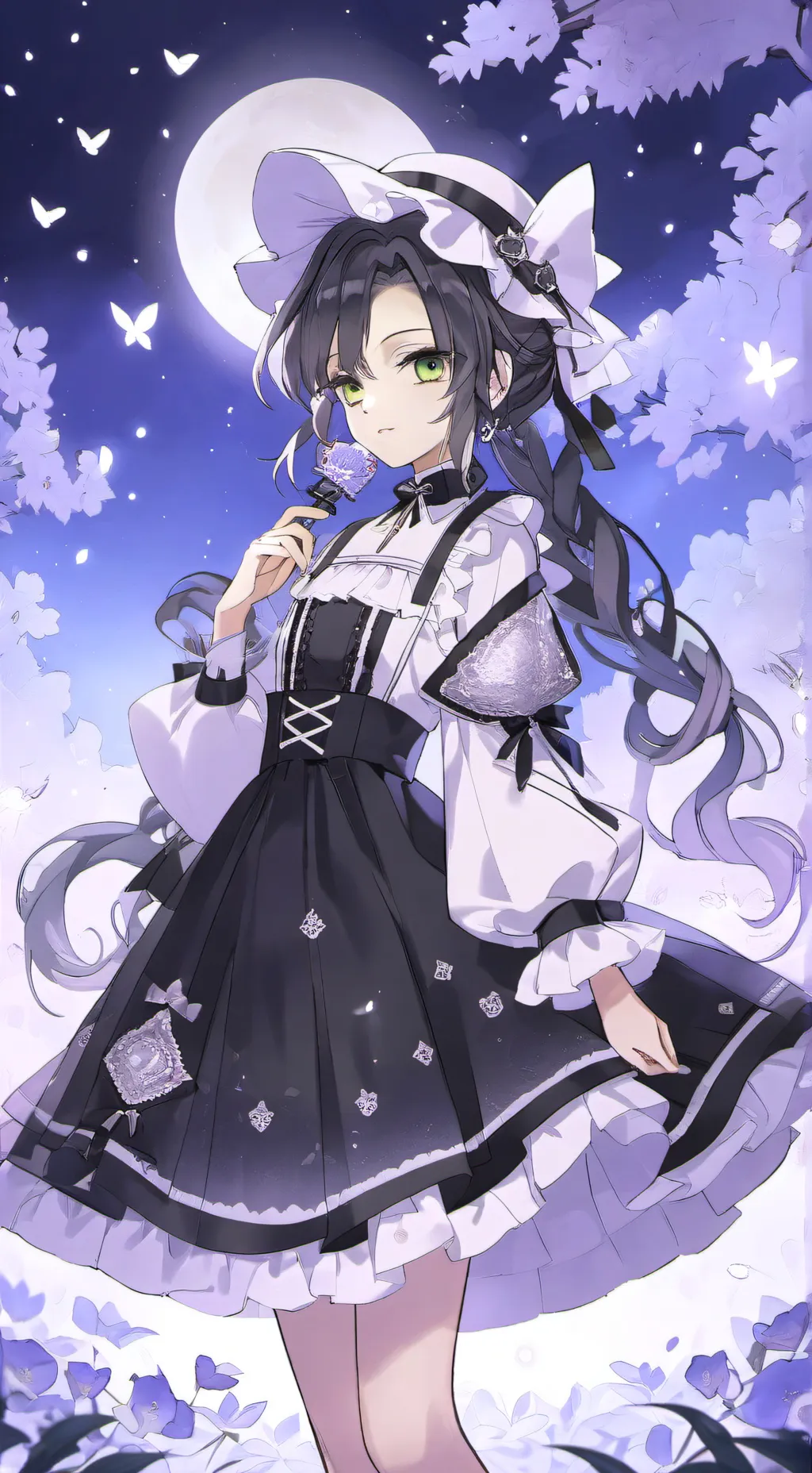 ai character: shinobu kocho background