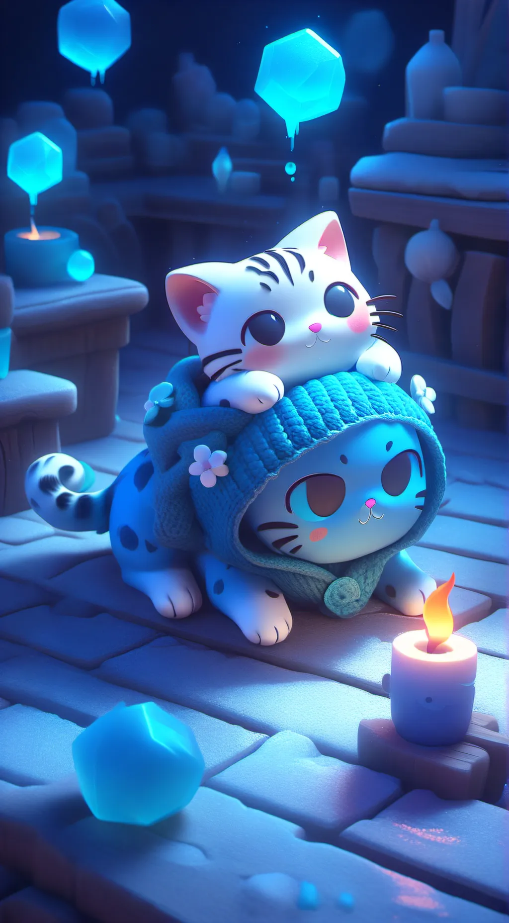 ai character: Kitty background