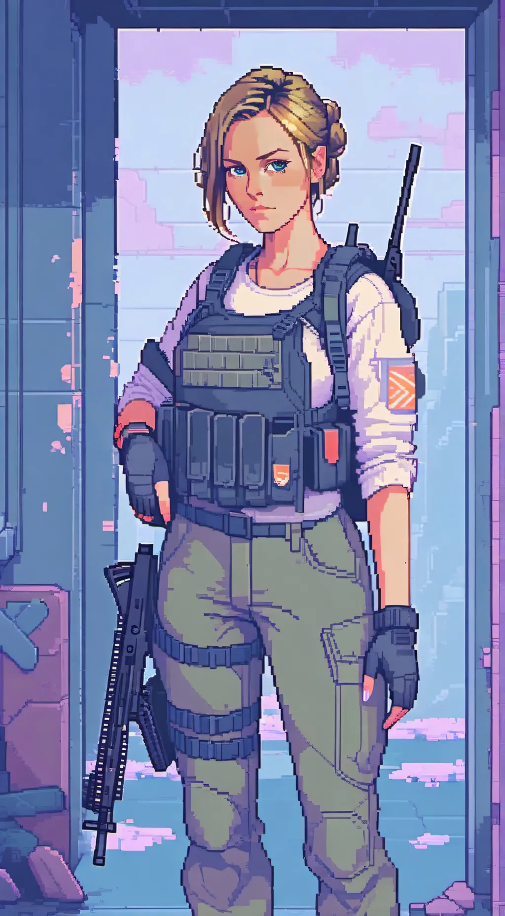 ai character: Jazmine  background