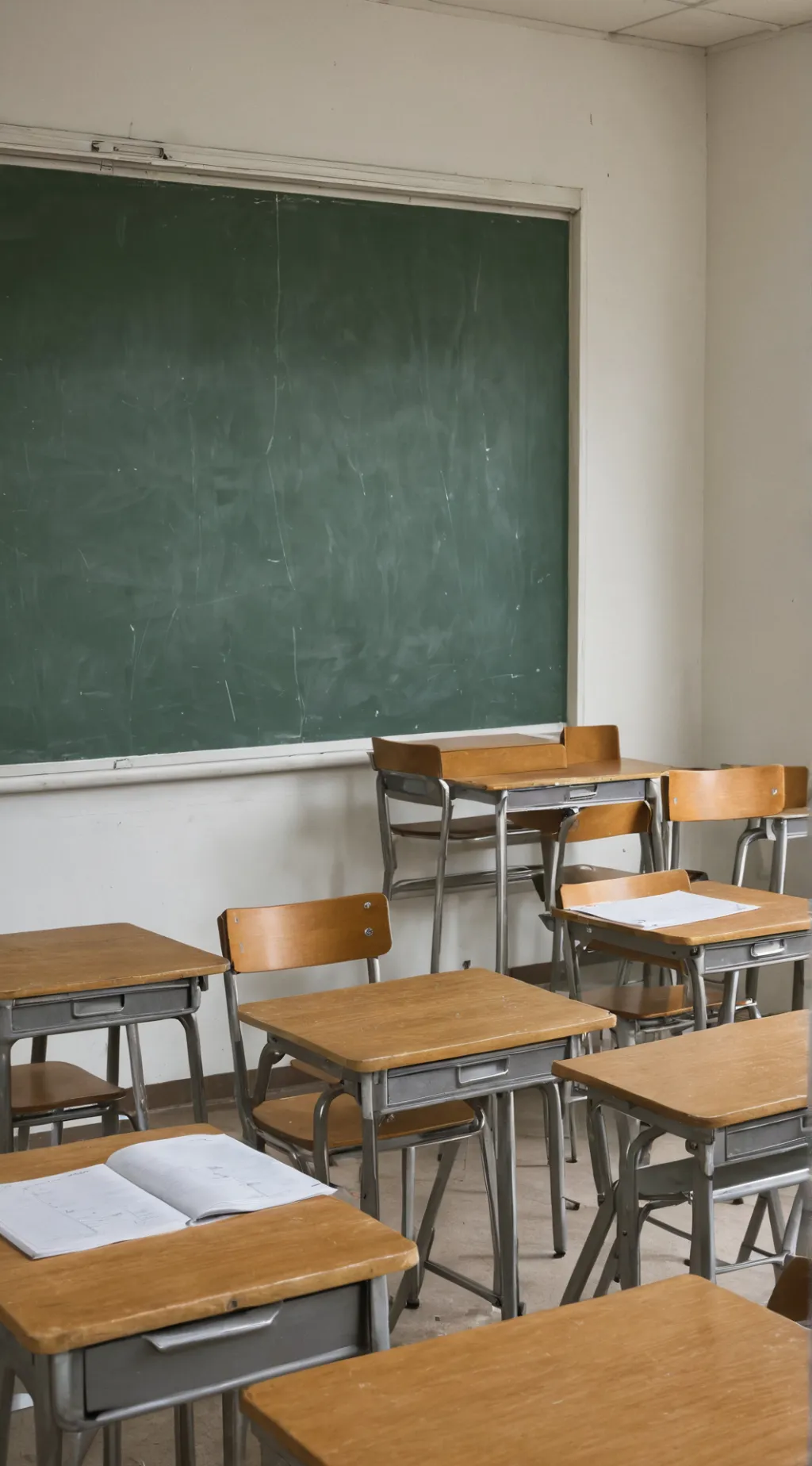 ai character: Your new school background