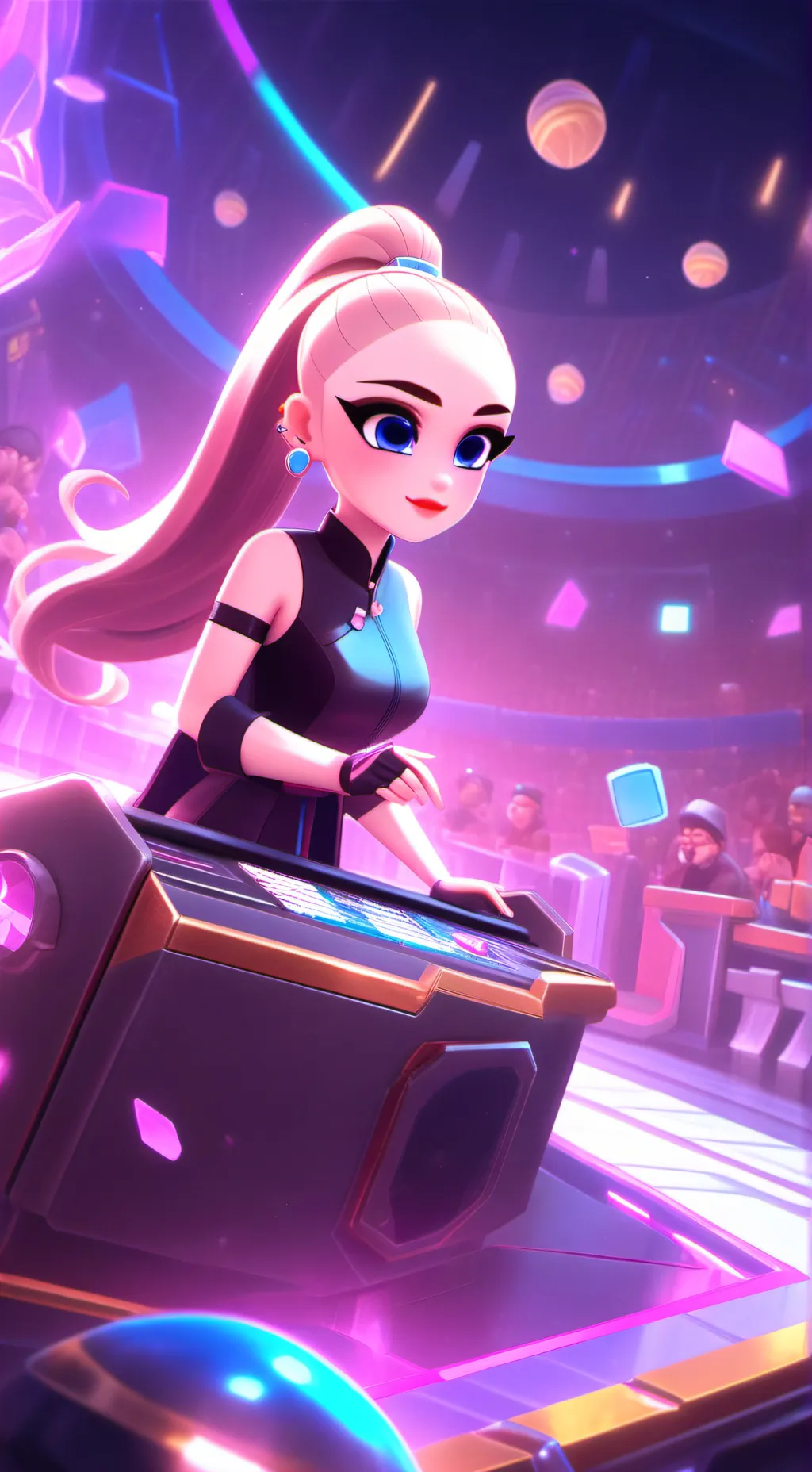 ai character: Kai background