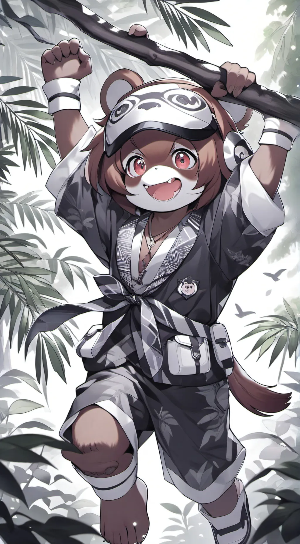 ai character: Mha piratas background