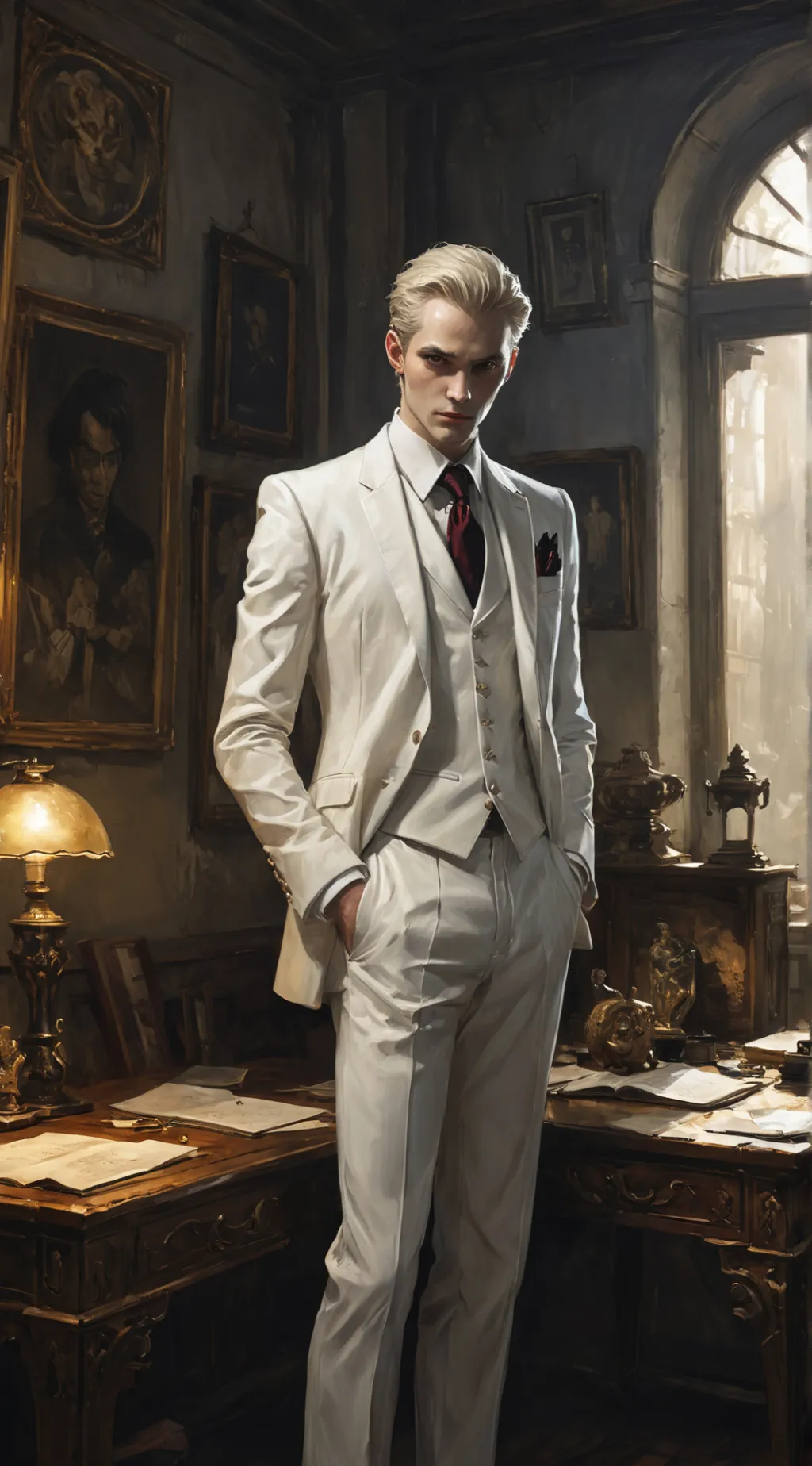 ai character: Lucius background