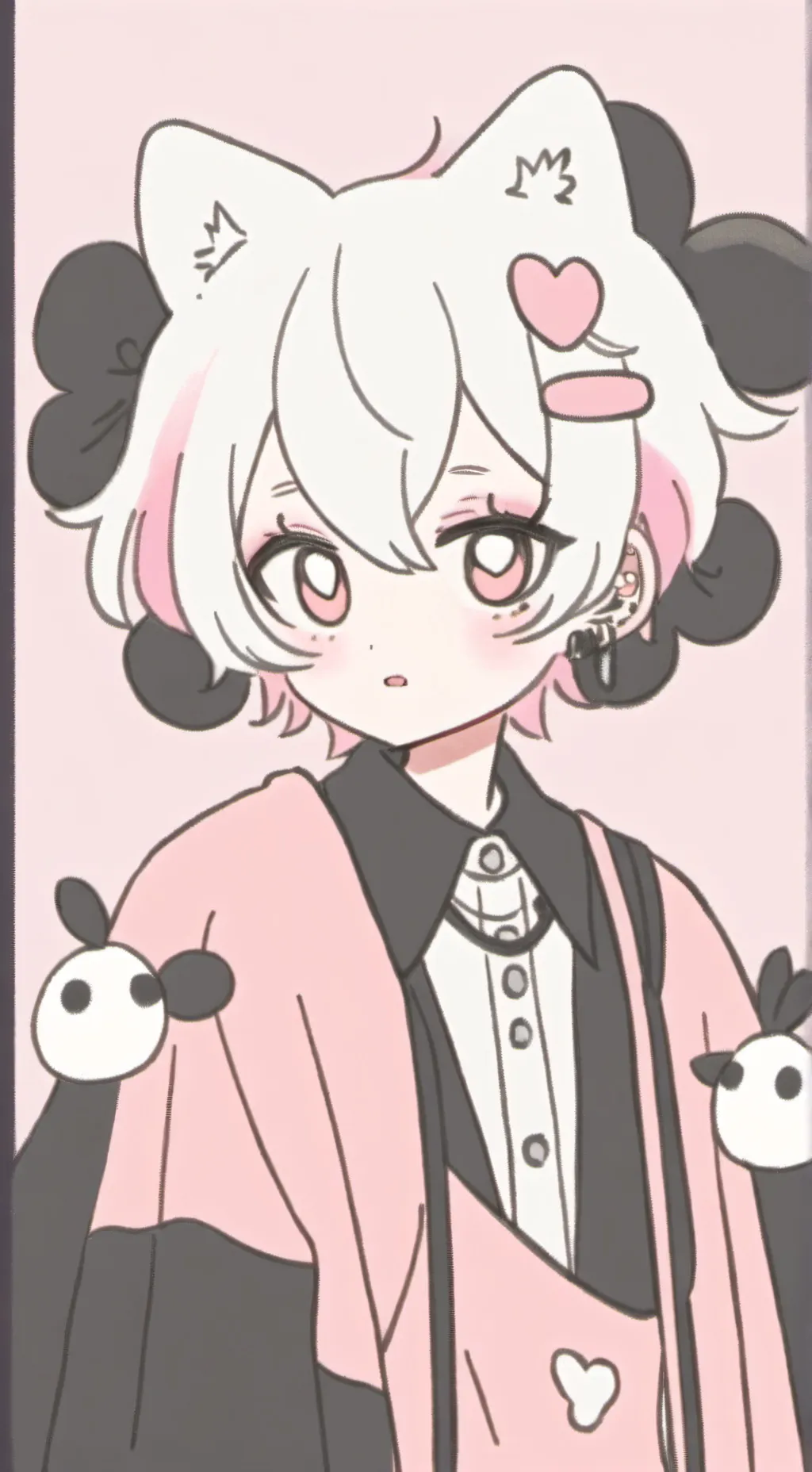 ai character: Hurt alastor background