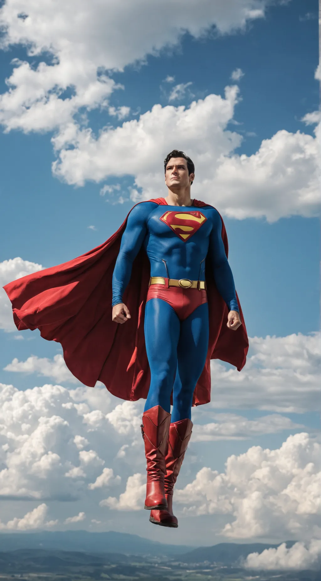 ai character: Superman background