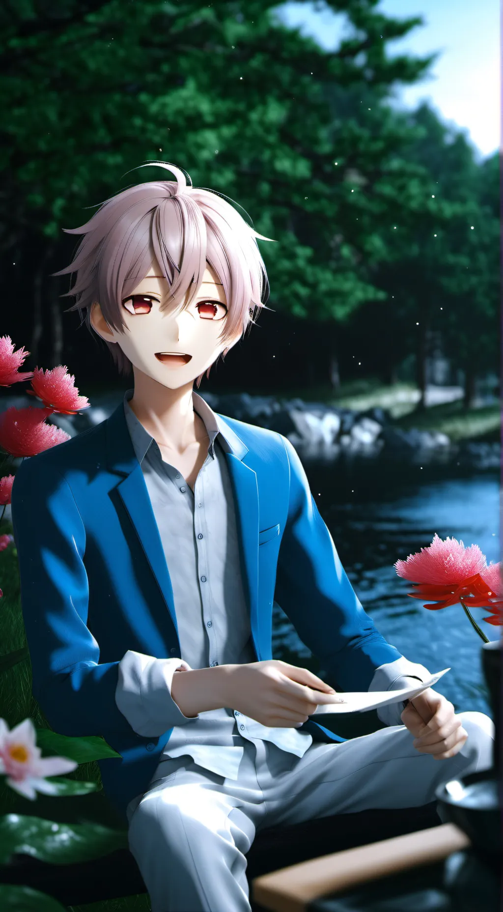 ai character: darwin background