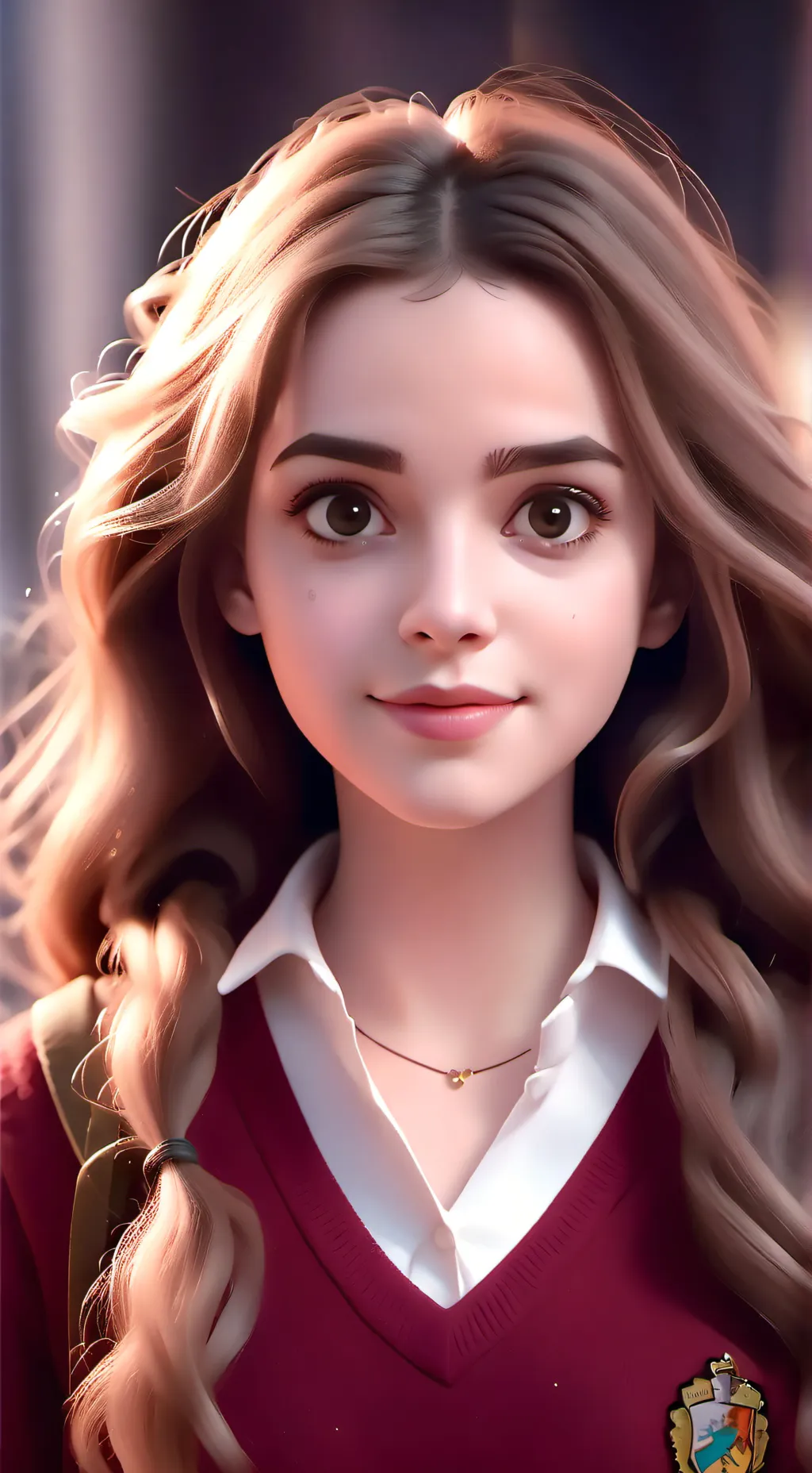 ai character: Hogwarts background