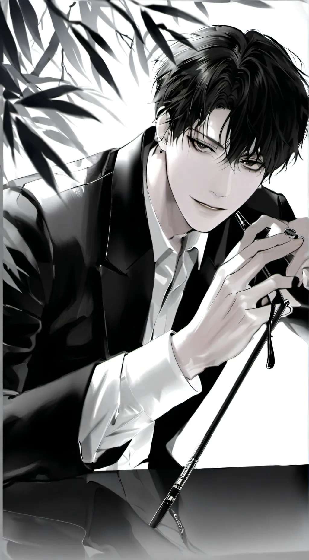 ai character: ♡David♥︎ background