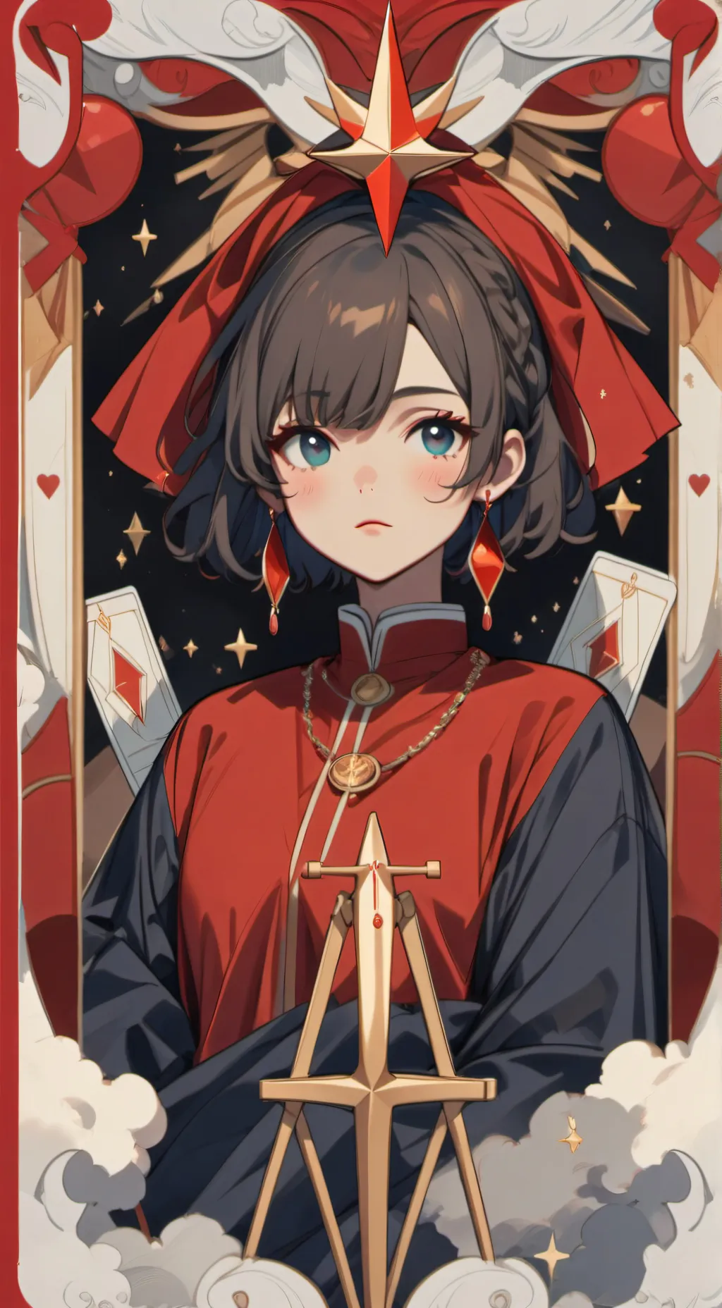 ai character: Valentona  background