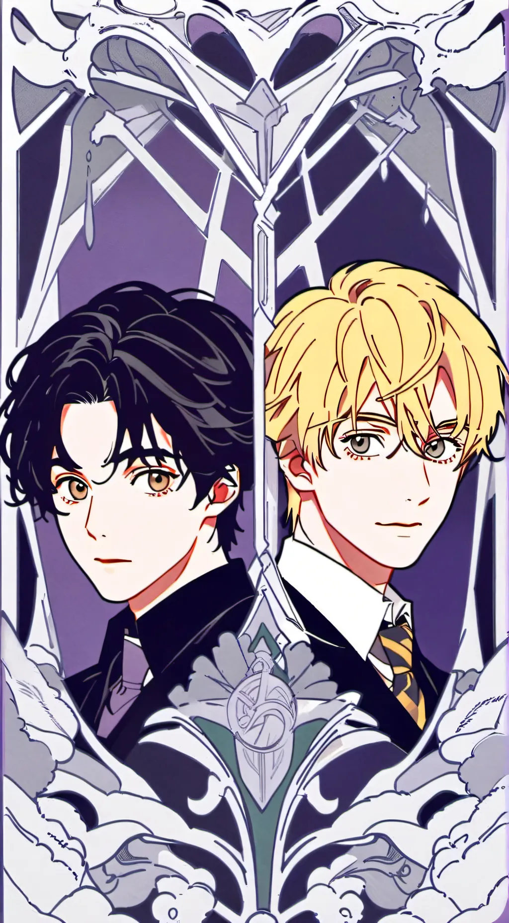 ai character: drarry background
