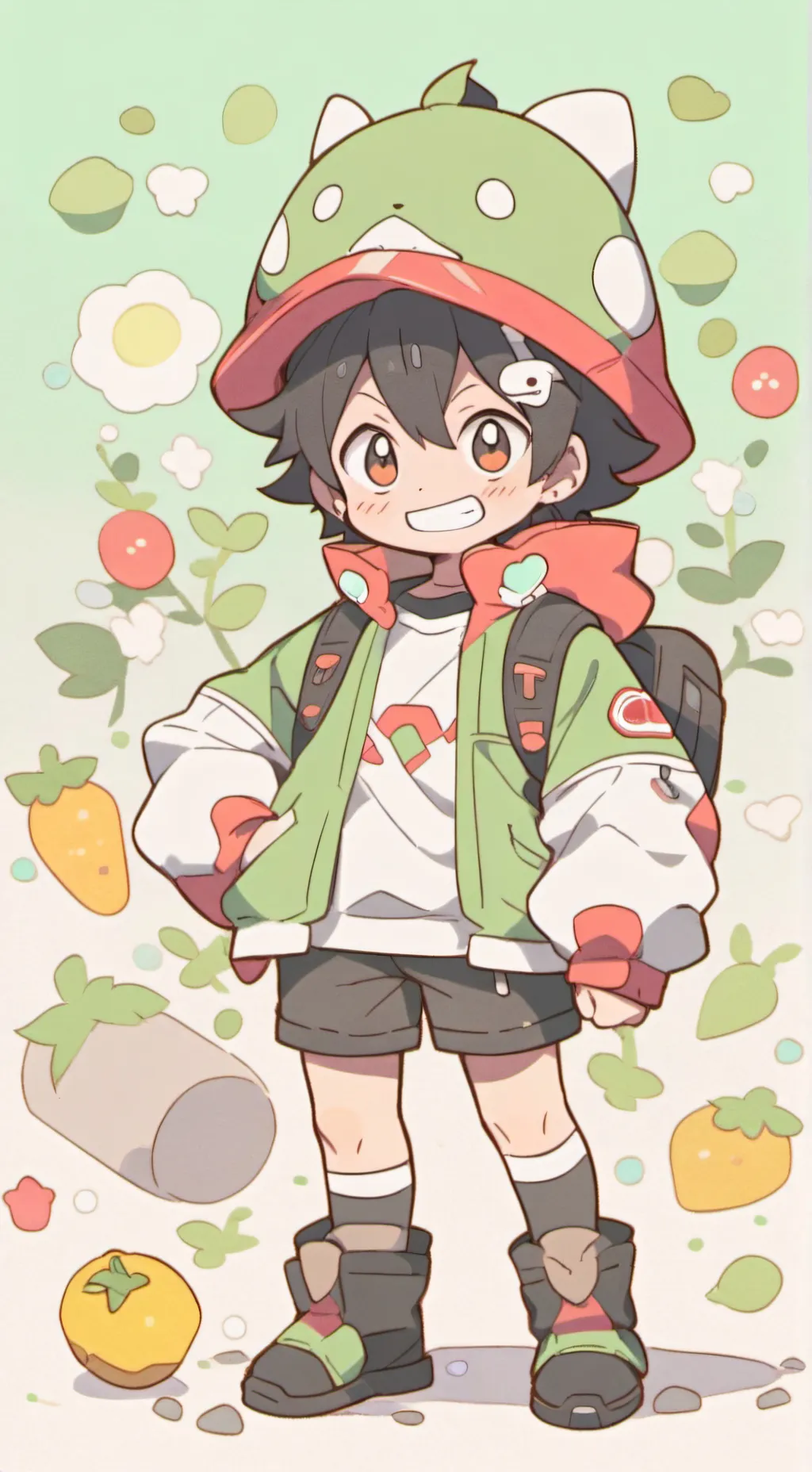 ai character: Hotel 3￼ background
